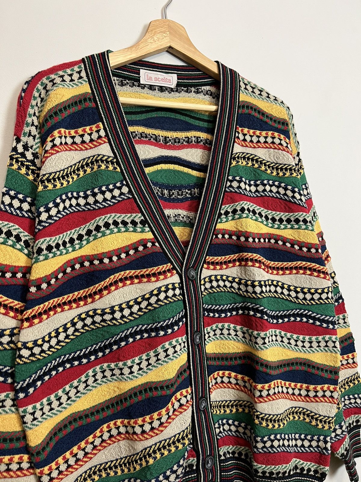 Japanese Brand Vintage Sweater With Coogi Vibes Size US M / EU 48-50 / 2 - 3 Thumbnail