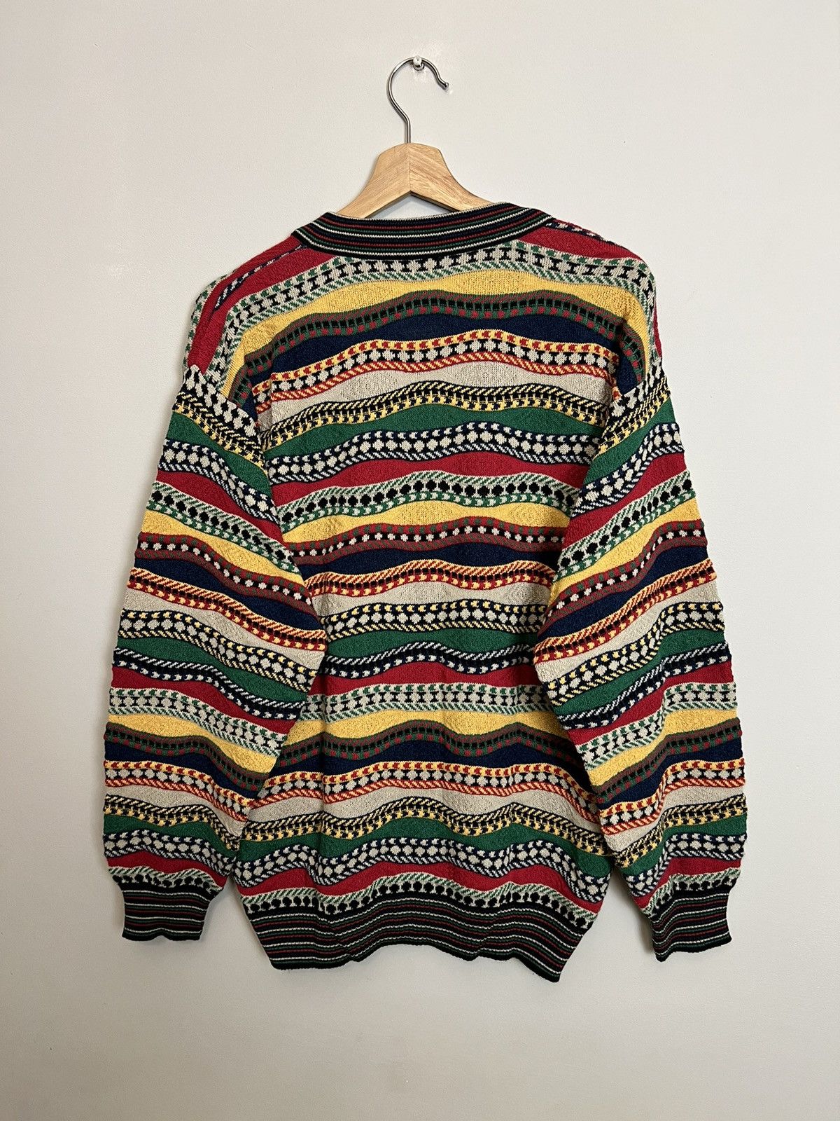 Japanese Brand Vintage Sweater With Coogi Vibes Size US M / EU 48-50 / 2 - 2 Thumbnail