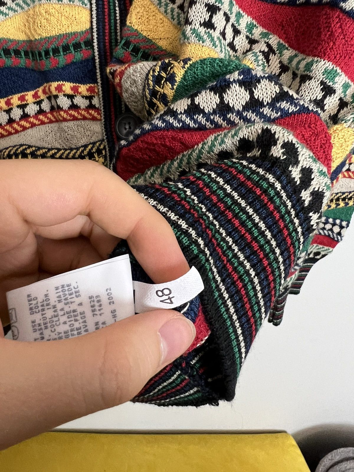 Japanese Brand Vintage Sweater With Coogi Vibes Size US M / EU 48-50 / 2 - 6 Thumbnail