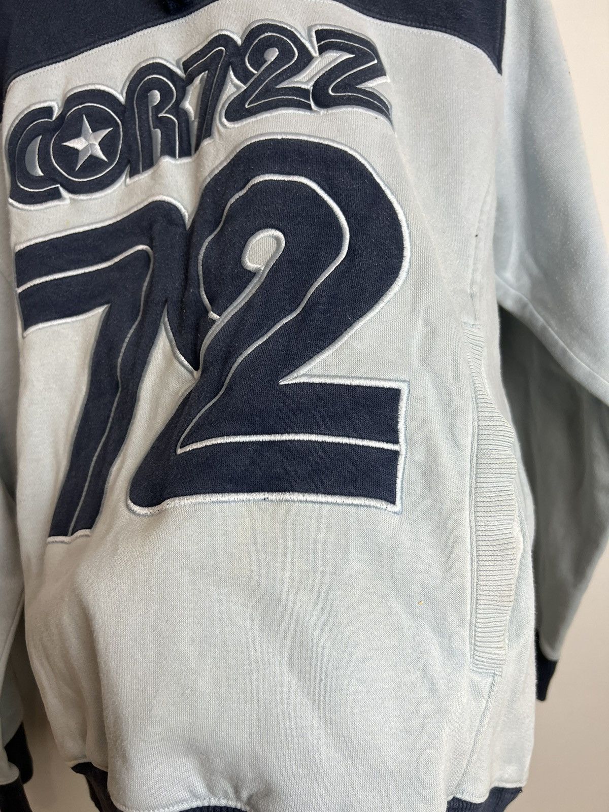 Vintage Vintage Nike Baby Blue Hoodie CORTEZ COR72Z Nike Swoosh Logo Size US M / EU 48-50 / 2 - 4 Thumbnail