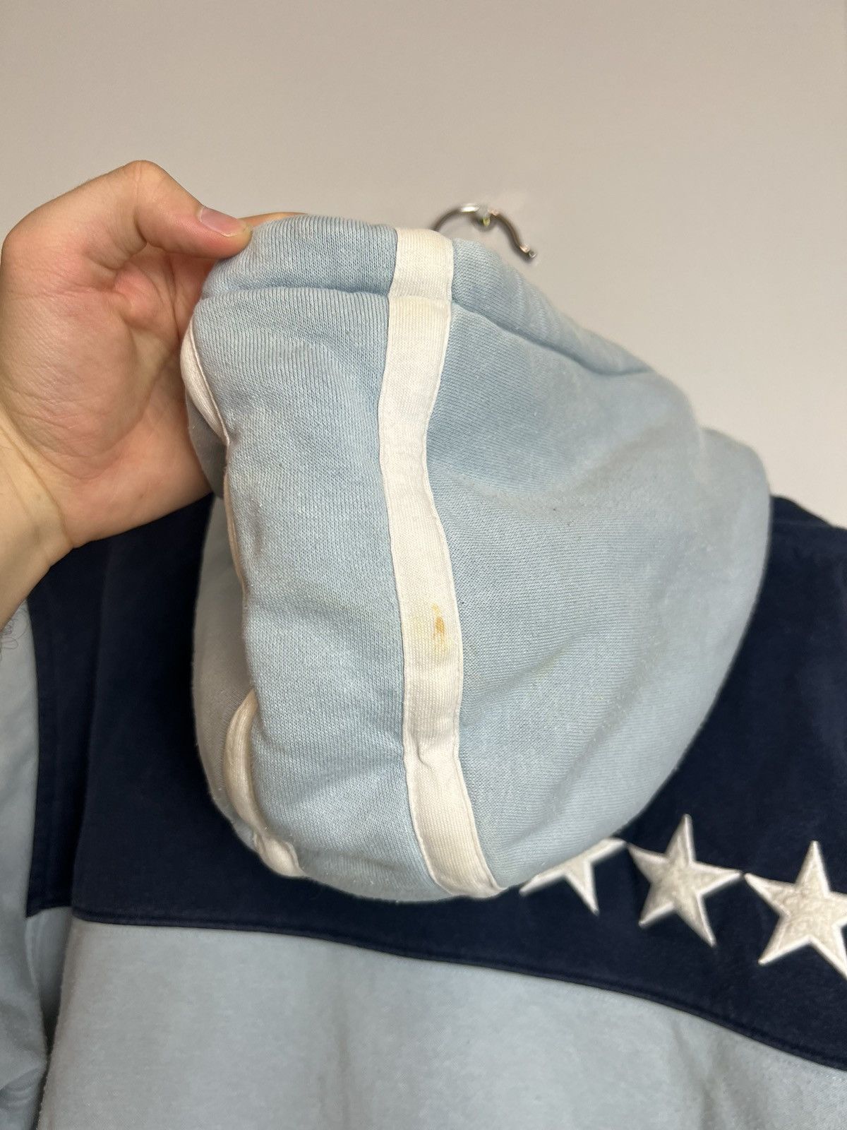 Vintage Vintage Nike Baby Blue Hoodie CORTEZ COR72Z Nike Swoosh Logo Size US M / EU 48-50 / 2 - 6 Thumbnail