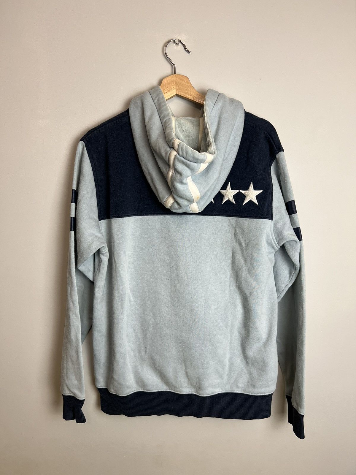 Vintage Vintage Nike Baby Blue Hoodie CORTEZ COR72Z Nike Swoosh Logo Size US M / EU 48-50 / 2 - 2 Thumbnail