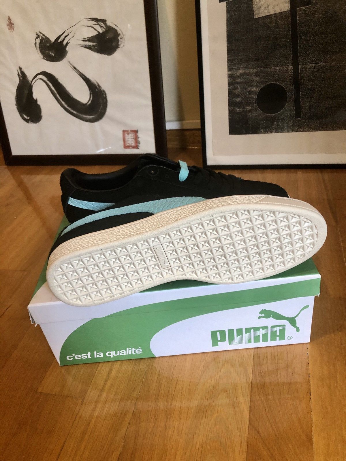 Diamond Supply Co. Puma X Diamond Classic Premium Suede Tiffany Size US 12 / EU 45 - 4 Thumbnail