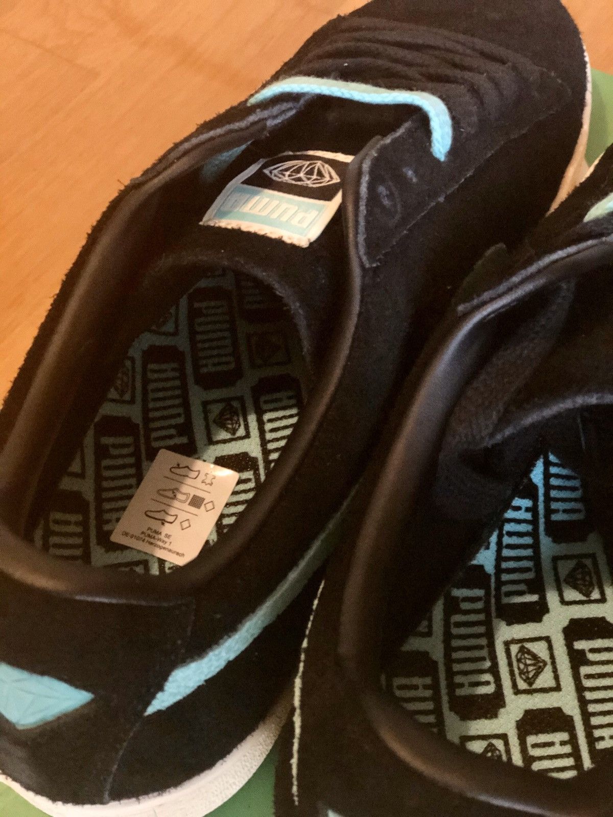 Diamond Supply Co. Puma X Diamond Classic Premium Suede Tiffany Size US 12 / EU 45 - 6 Thumbnail
