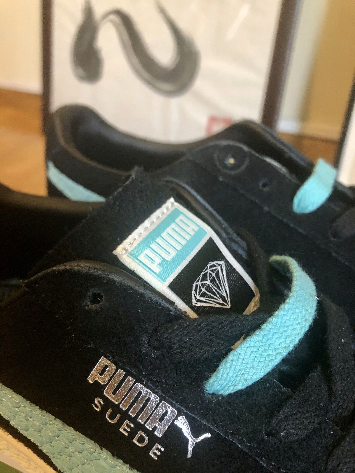 Diamond Supply Co. Puma X Diamond Classic Premium Suede Tiffany Size US 12 / EU 45 - 3 Thumbnail