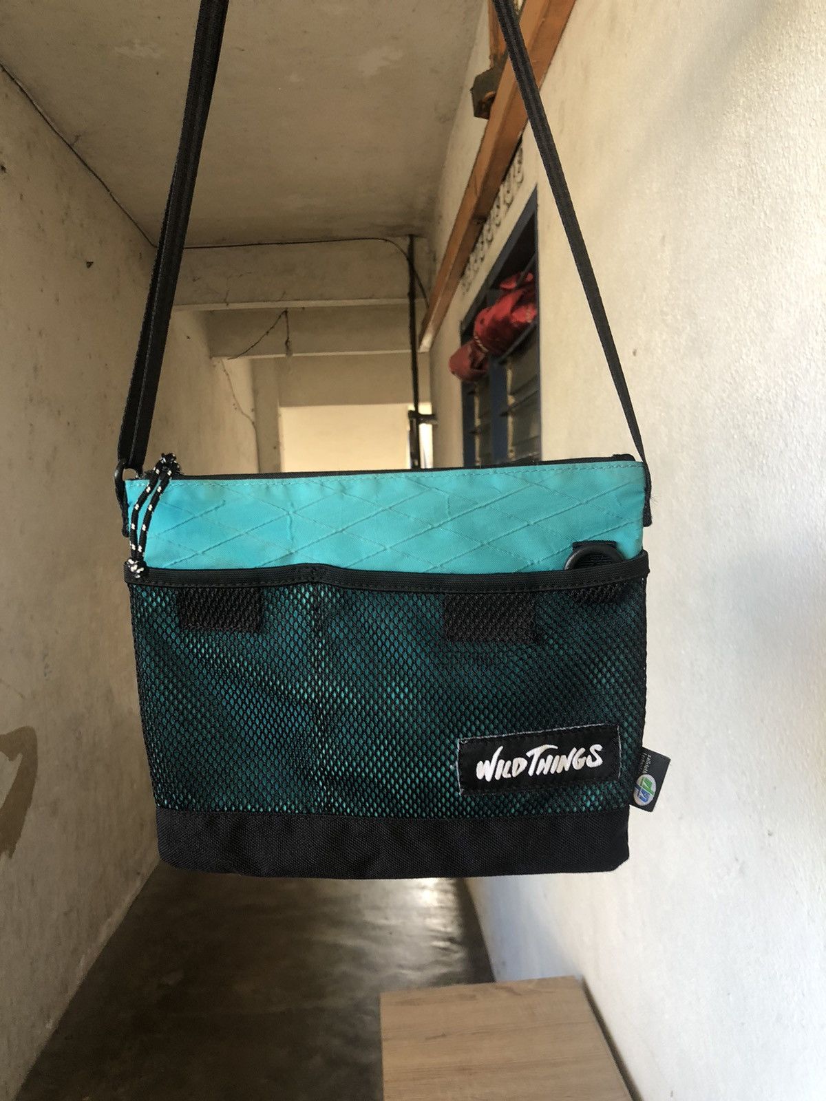 Vintage x Wild Things Sailcloth Technology Mini Sling Bag, Men's