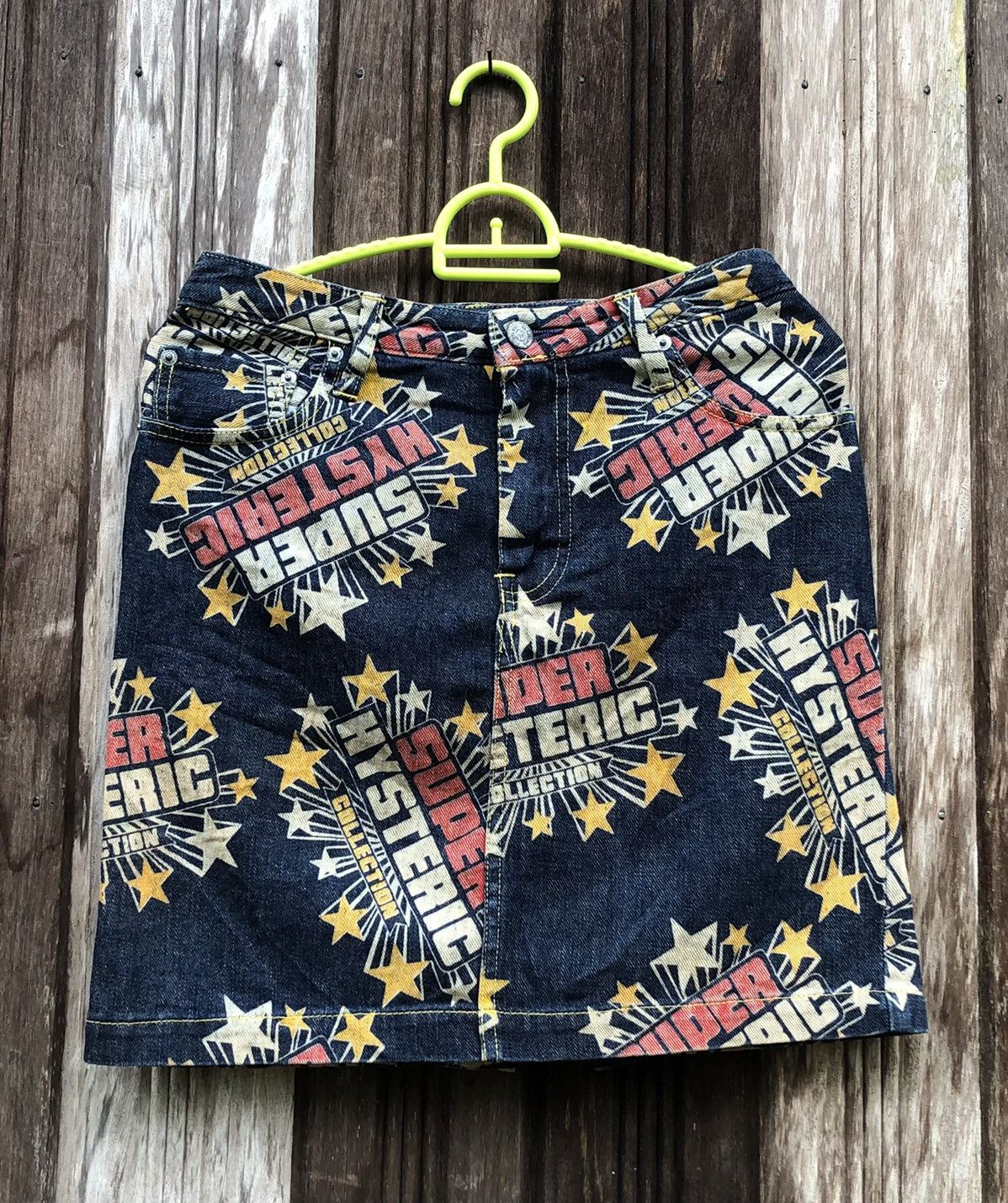 Hysteric Glamour HYSTERIC GLAMOUR OVER PRINT SKIRT Size 28" / US 6 / IT 42 - 1 Thumbnail