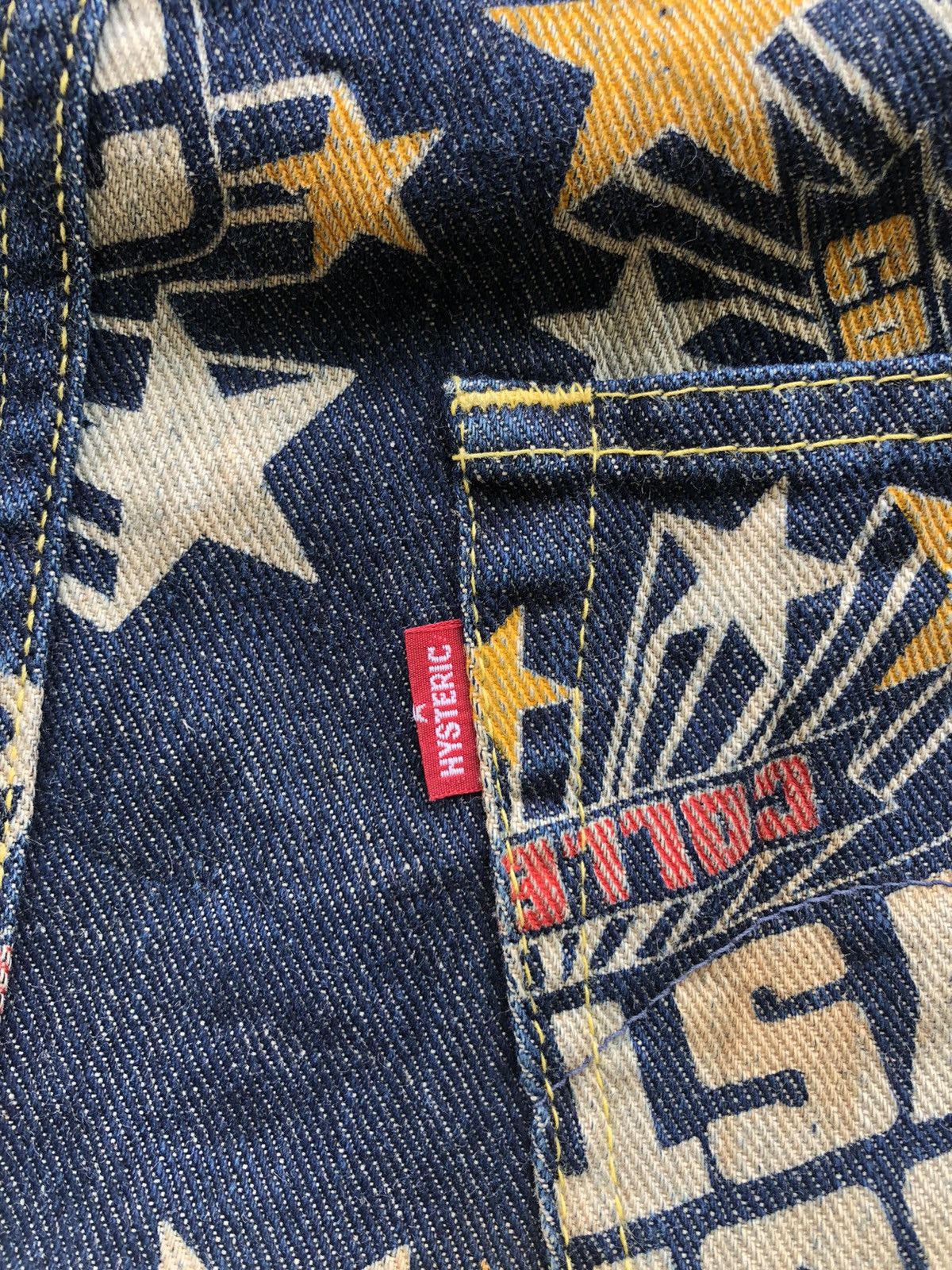 Hysteric Glamour HYSTERIC GLAMOUR OVER PRINT SKIRT Size 28" / US 6 / IT 42 - 4 Thumbnail