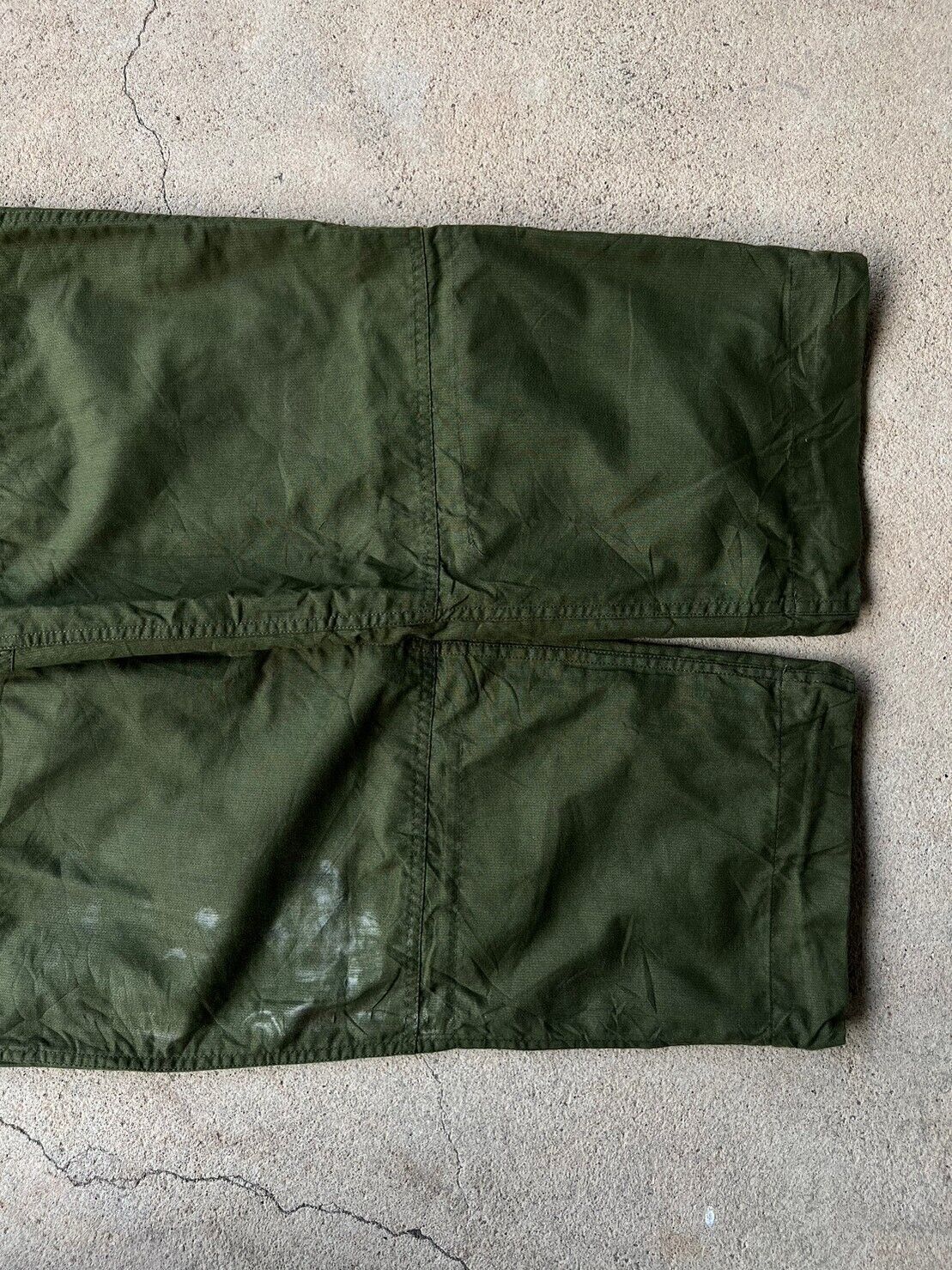 Vintage 70's Vintage Military Cargo Pants Size US 32 / EU 48 - 5 Thumbnail