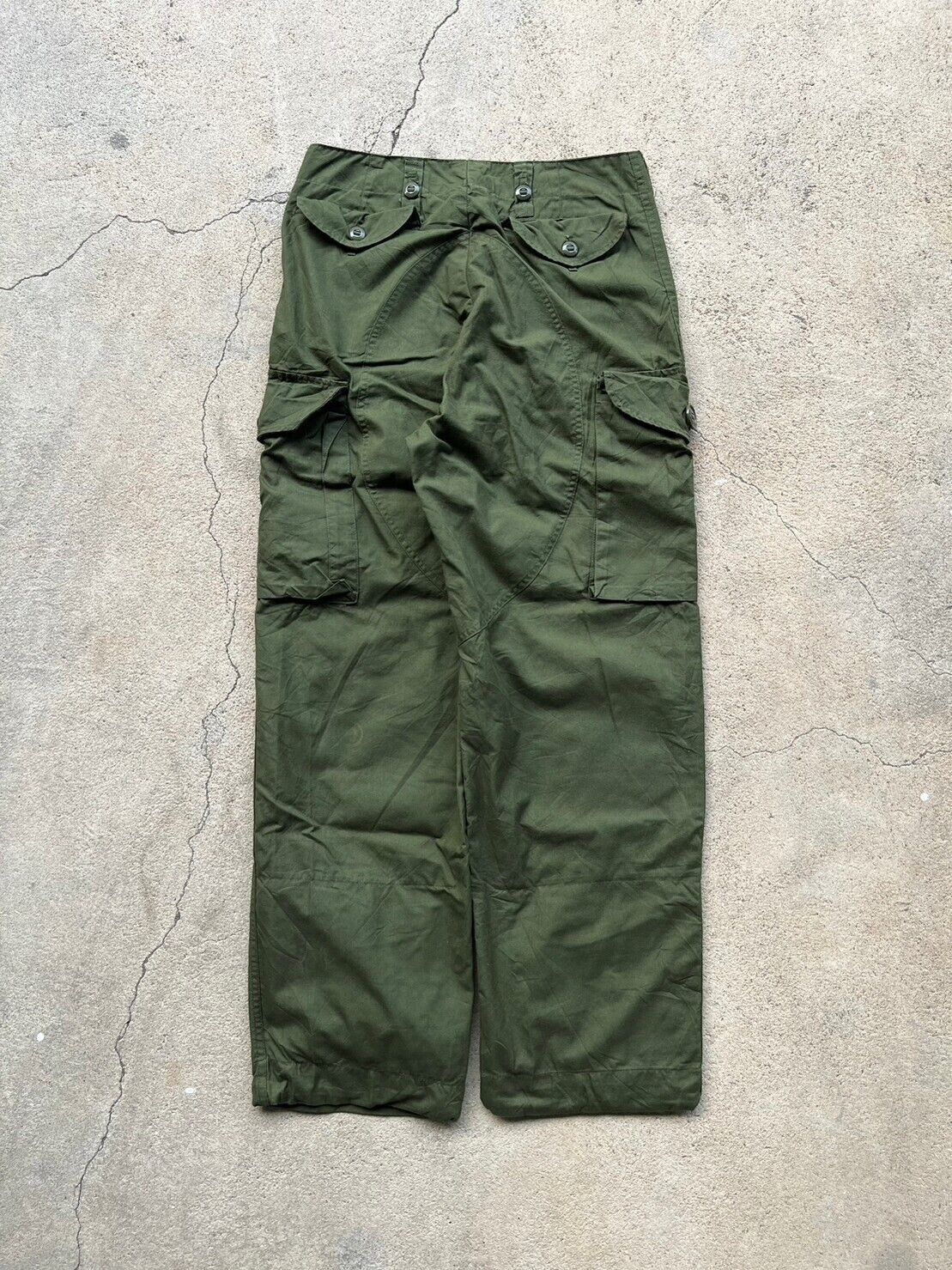 Vintage 70's Vintage Military Cargo Pants Size US 32 / EU 48 - 9 Thumbnail