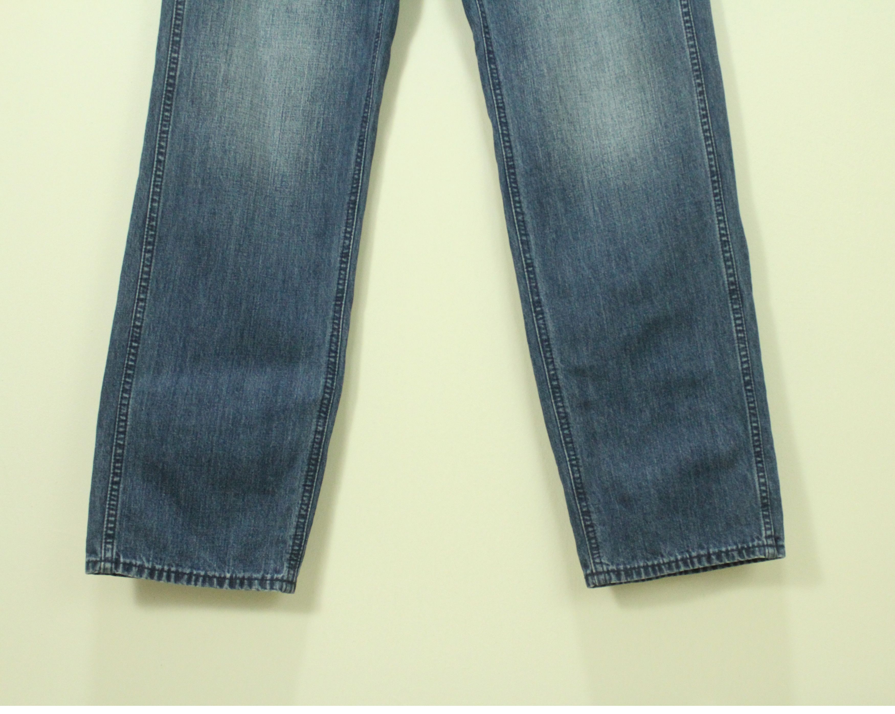 JW Anderson × Japanese Brand × Uniqlo J.W.ANDERSON Pants Denim x Uniqlo Small Embroidered Logo Size US 29 - 5 Thumbnail