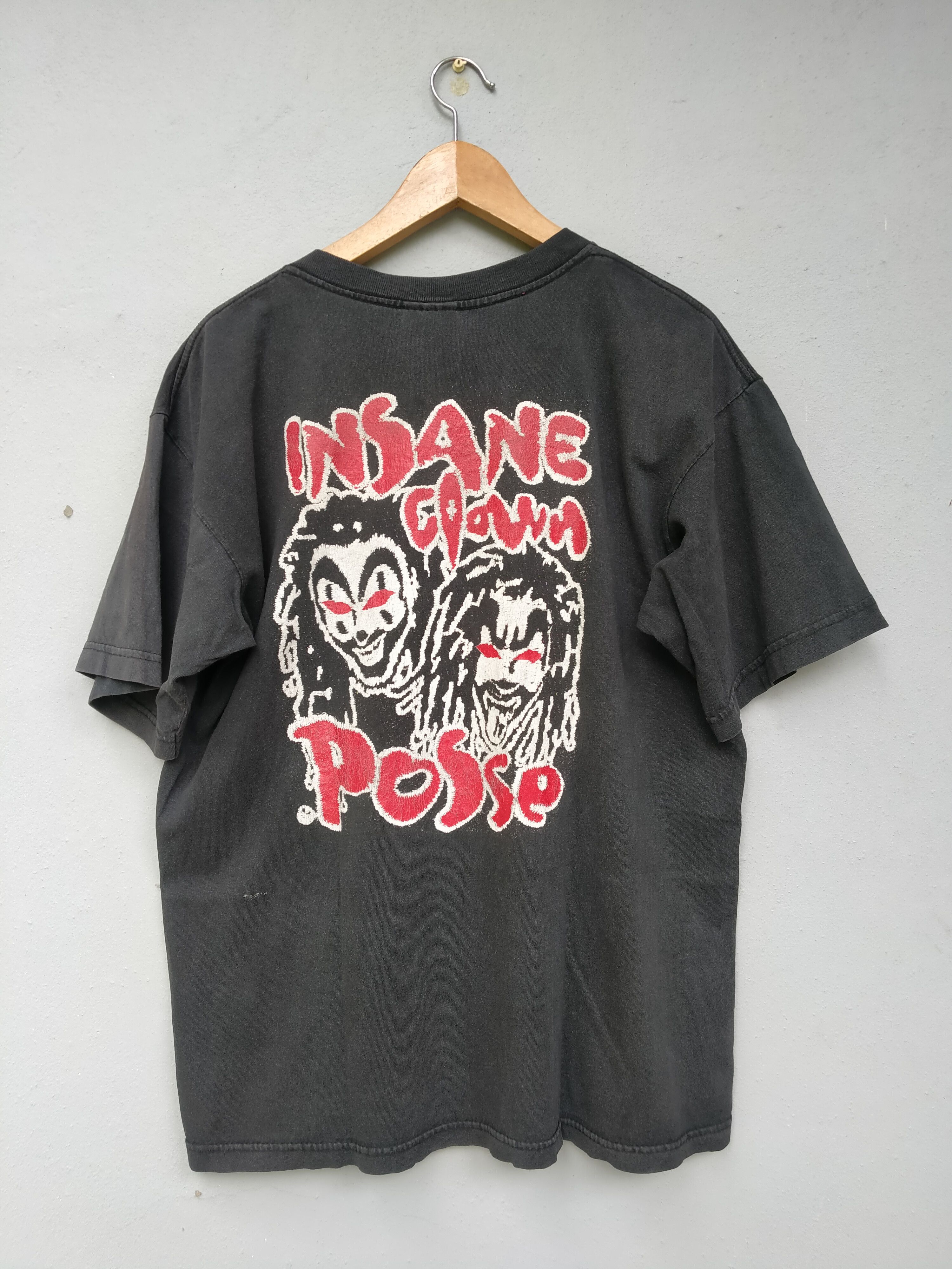 Band Tees Vintage Insane Clown Posse Hip Hop Duo Gang Cover Album 1999 Size US L / EU 52-54 / 3 - 2 Thumbnail