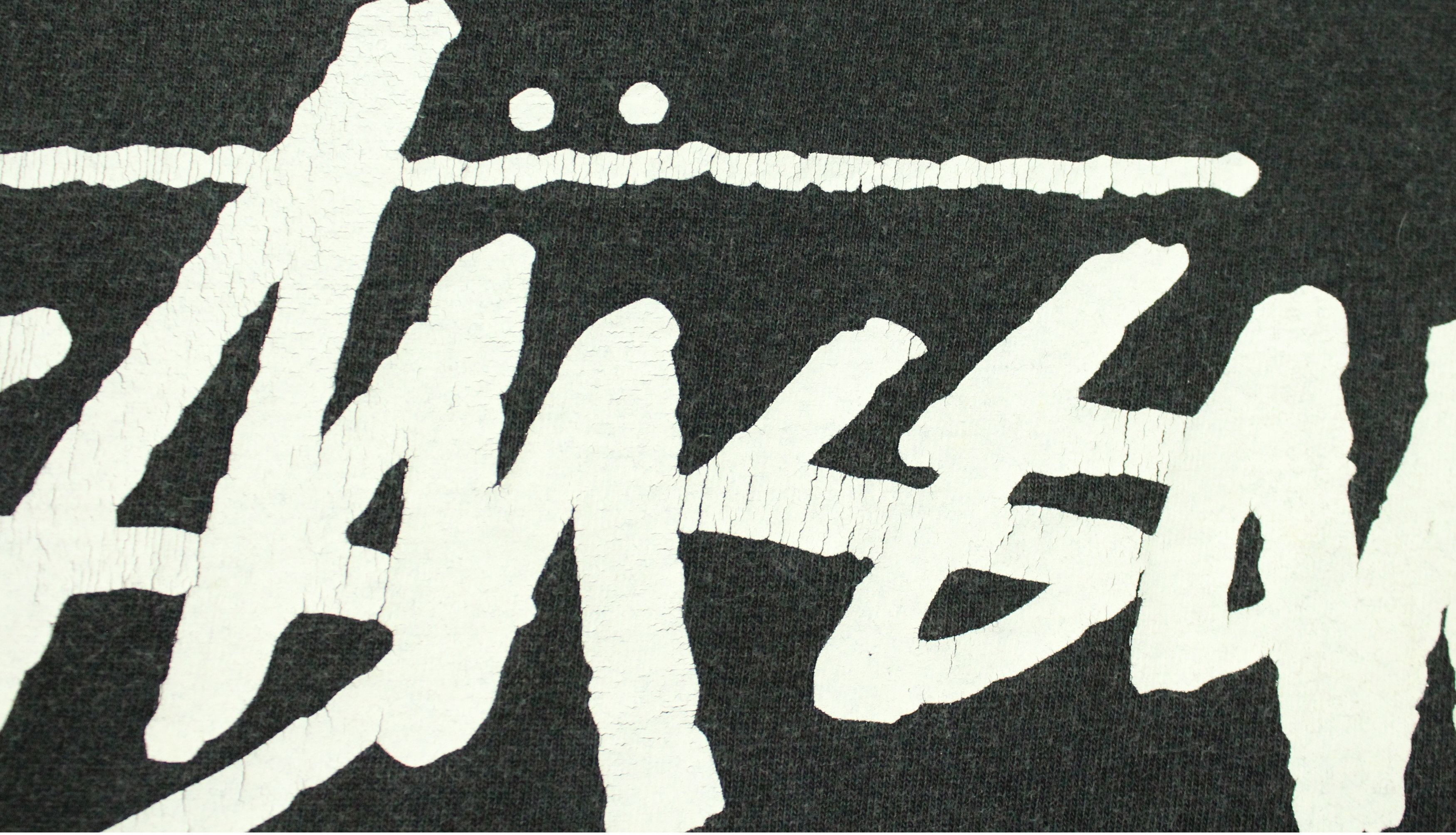 Stussy Vintage 90s STUSSY T Shirt 8 ball Faded Black Single Stitch Size US M / EU 48-50 / 2 - 9 Thumbnail
