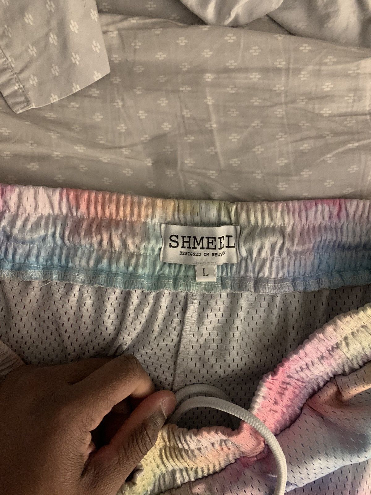 Shmeel ShmeelNYC Rainbow Mesh Shorts Size US 34 / EU 50 - 2 Thumbnail