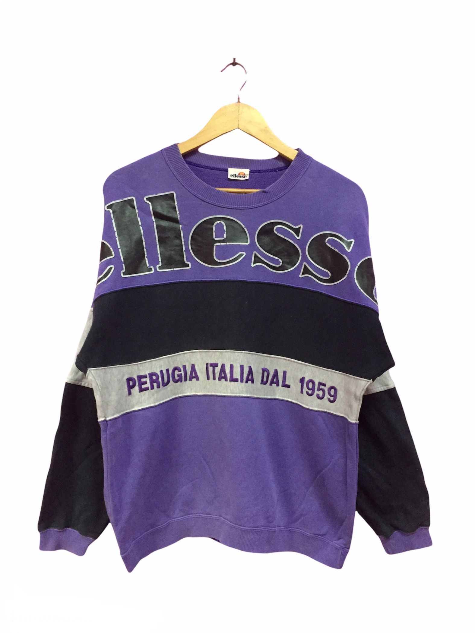 Ellesse Last Drop Vintage 90s Ellesse Sweatshirts Size L Size US L / EU 52-54 / 3 - 1 Thumbnail