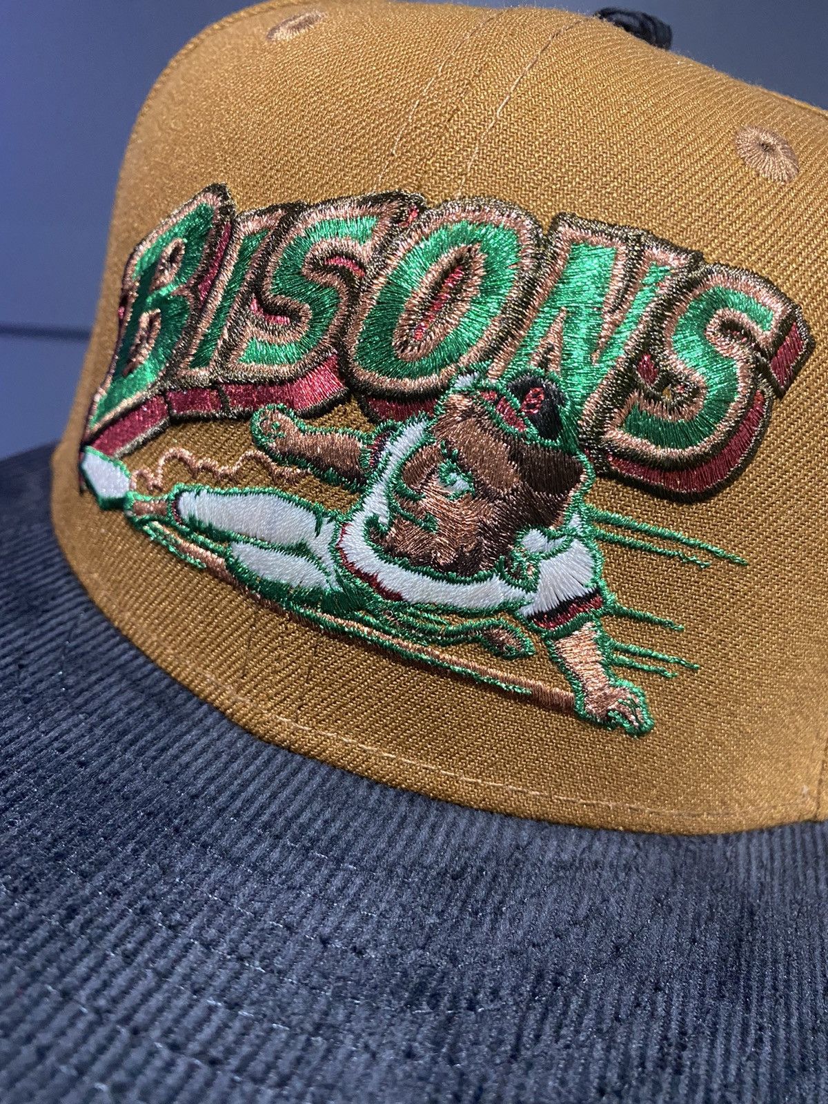MLB Sz 7 5/8 - Buffalo Bisons New Era Fitted Size ONE SIZE - 2 Thumbnail