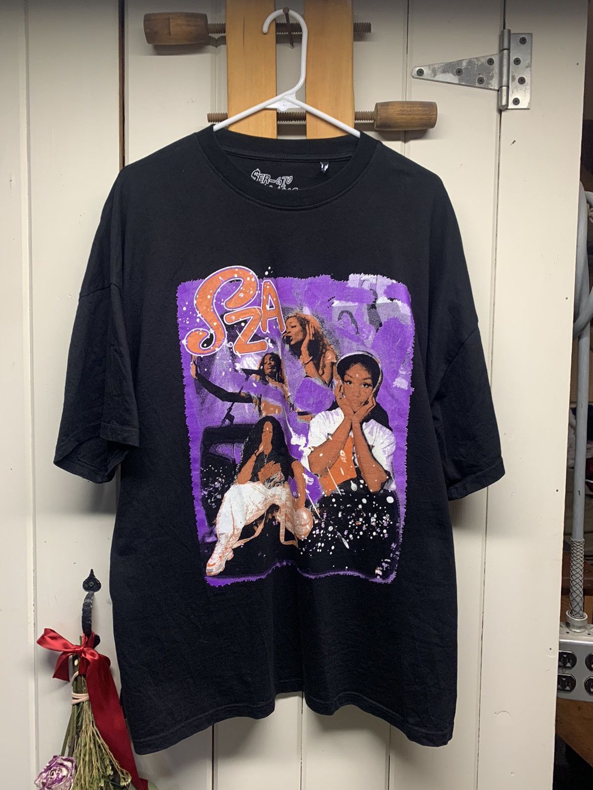 Streetwear Sergio Calabasas “SZA” Rap Tee Grailed