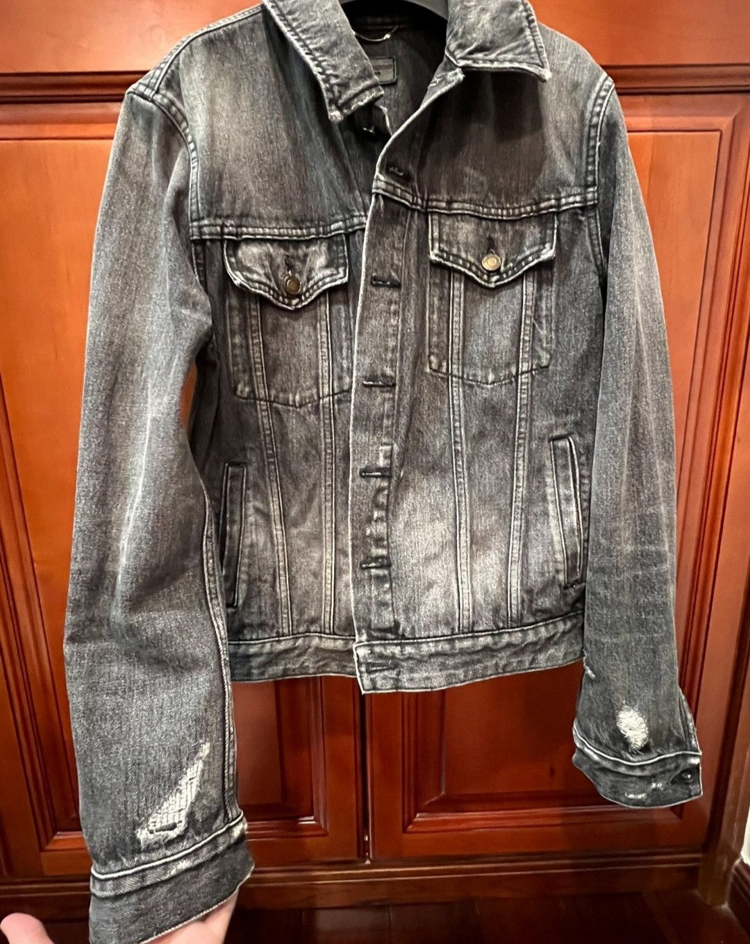 Saint Laurent Paris Saint Laurent Denim jacket Size US M / EU 48-50 / 2 - 1 Thumbnail
