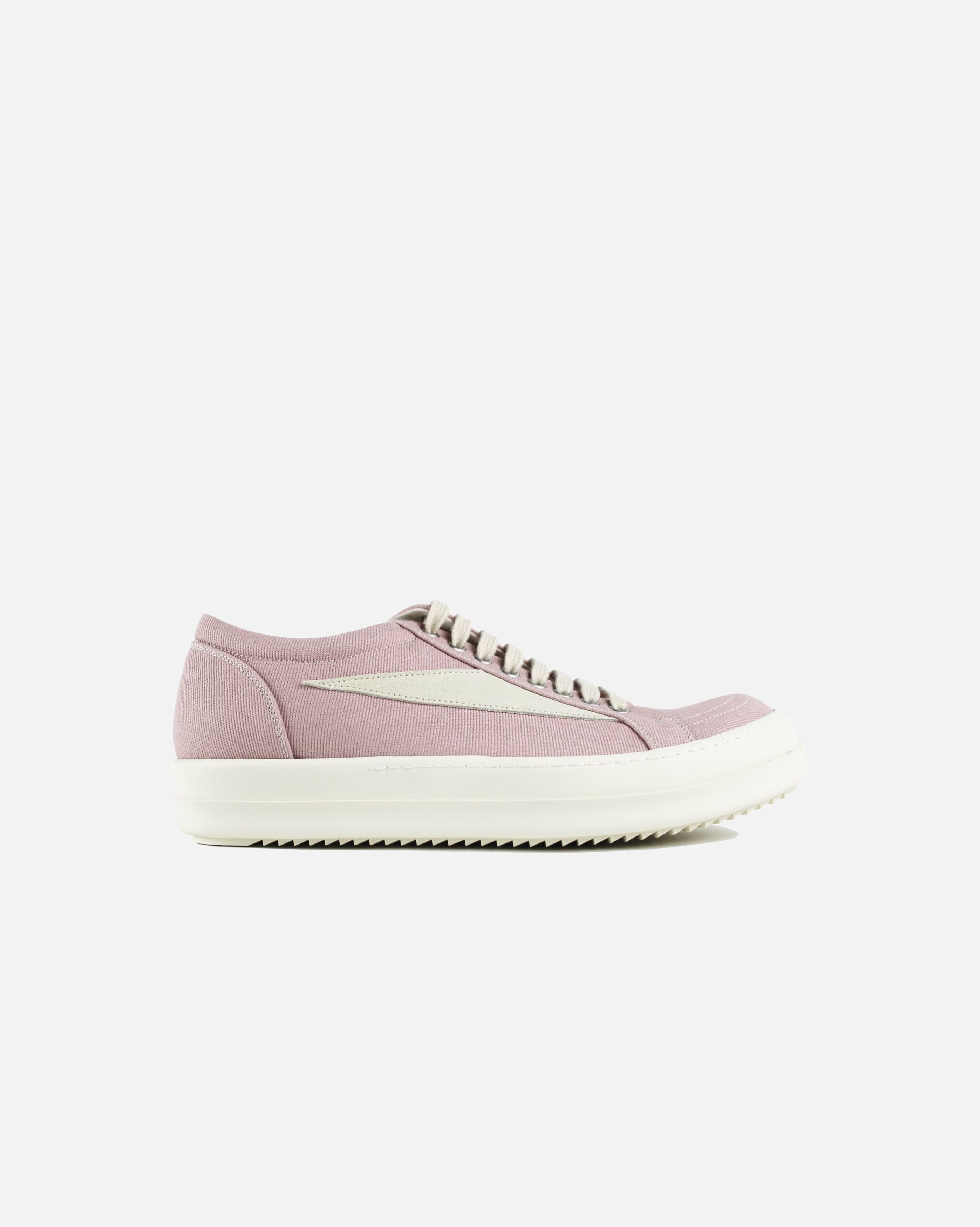 image of Rick Owens Pink Canvas Strobe Vans Shoes, Men's (Size 9)