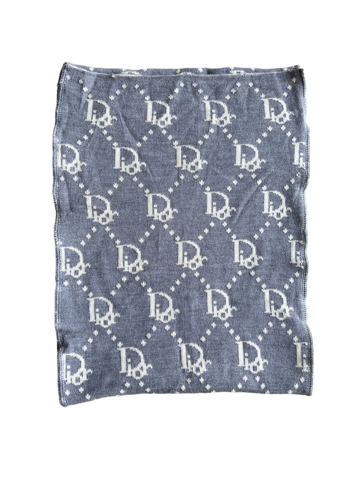 Christian Dior Monsieur ARCHIVE🔥Christian Dior Logomania Monogram Luxury Wool Scarf Size ONE SIZE - 4 Thumbnail
