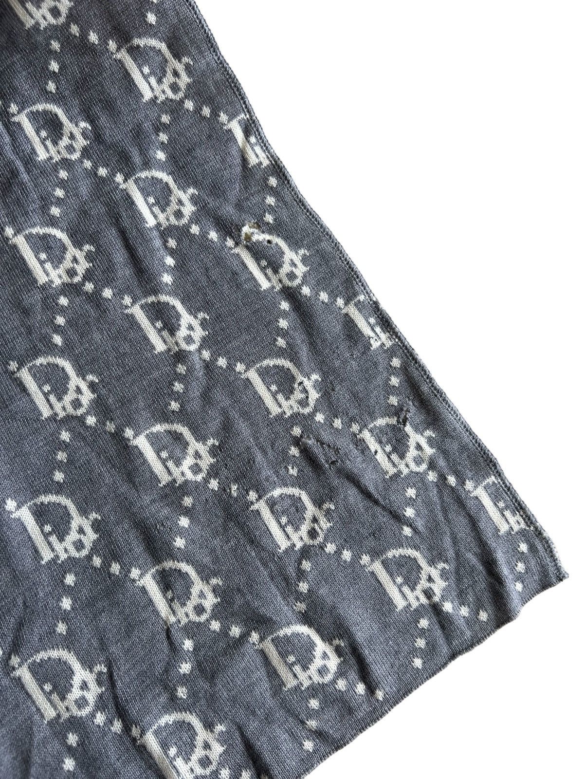 Christian Dior Monsieur ARCHIVE🔥Christian Dior Logomania Monogram Luxury Wool Scarf Size ONE SIZE - 6 Thumbnail