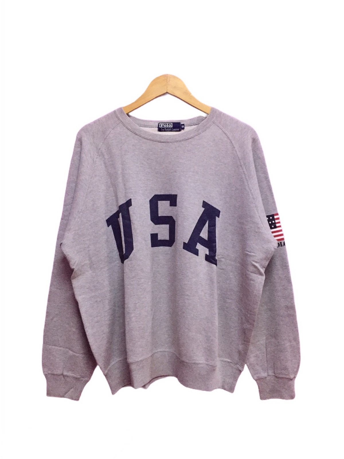 Polo Ralph Lauren Vintage 90s Polo Ralph Lauren Sweatshirts Size LL Size US L / EU 52-54 / 3 - 1 Thumbnail
