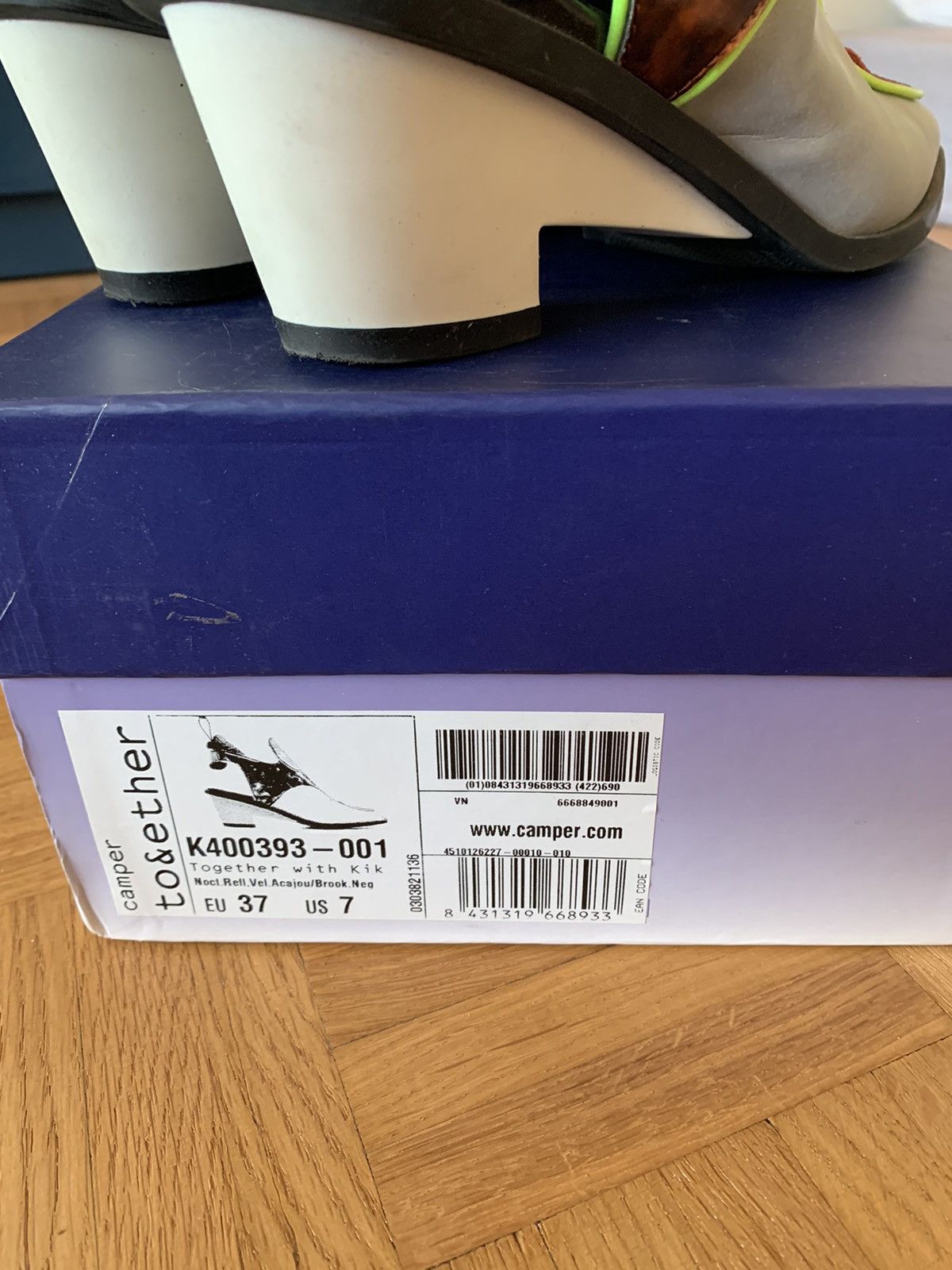 Camper × Kiko Kostadinov Kiko Kostadinov x Camper Boot Heels Size US 7 / IT 37 - 2 Thumbnail