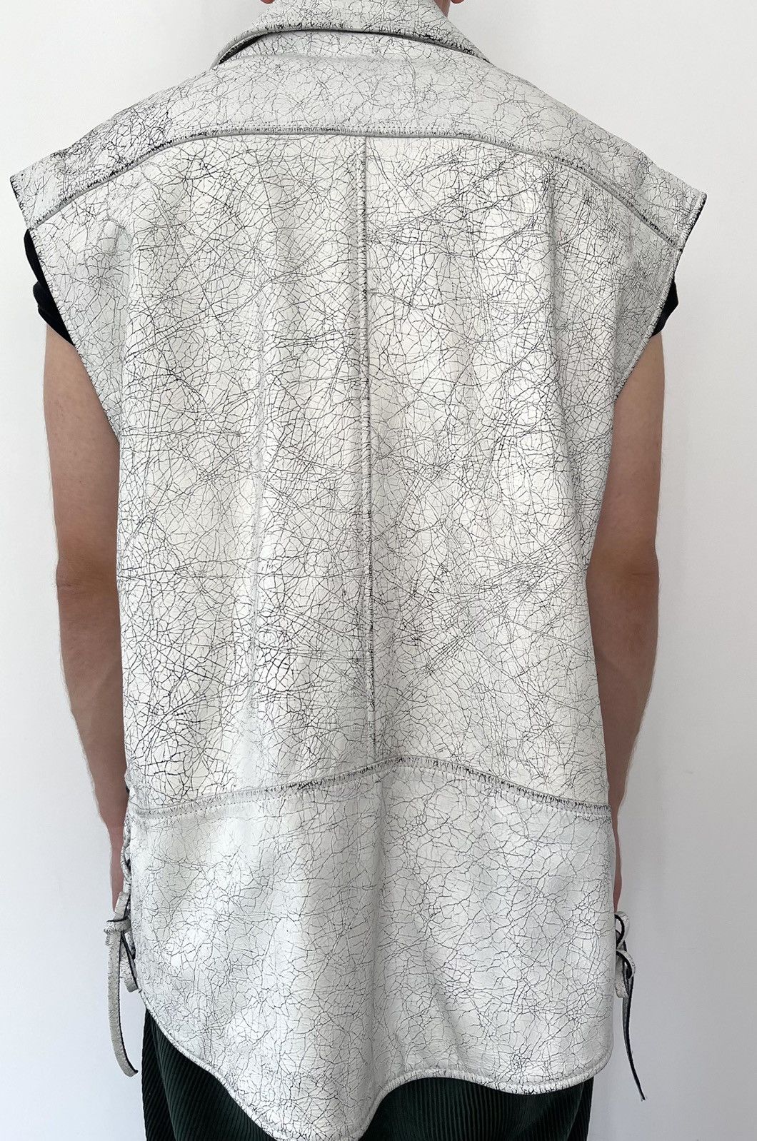 Maison Margiela 🔥$2K VALUE🔥MM6 Maison Margiela Calf Skin Biker Vest Size US M / EU 48-50 / 2 - 5 Thumbnail