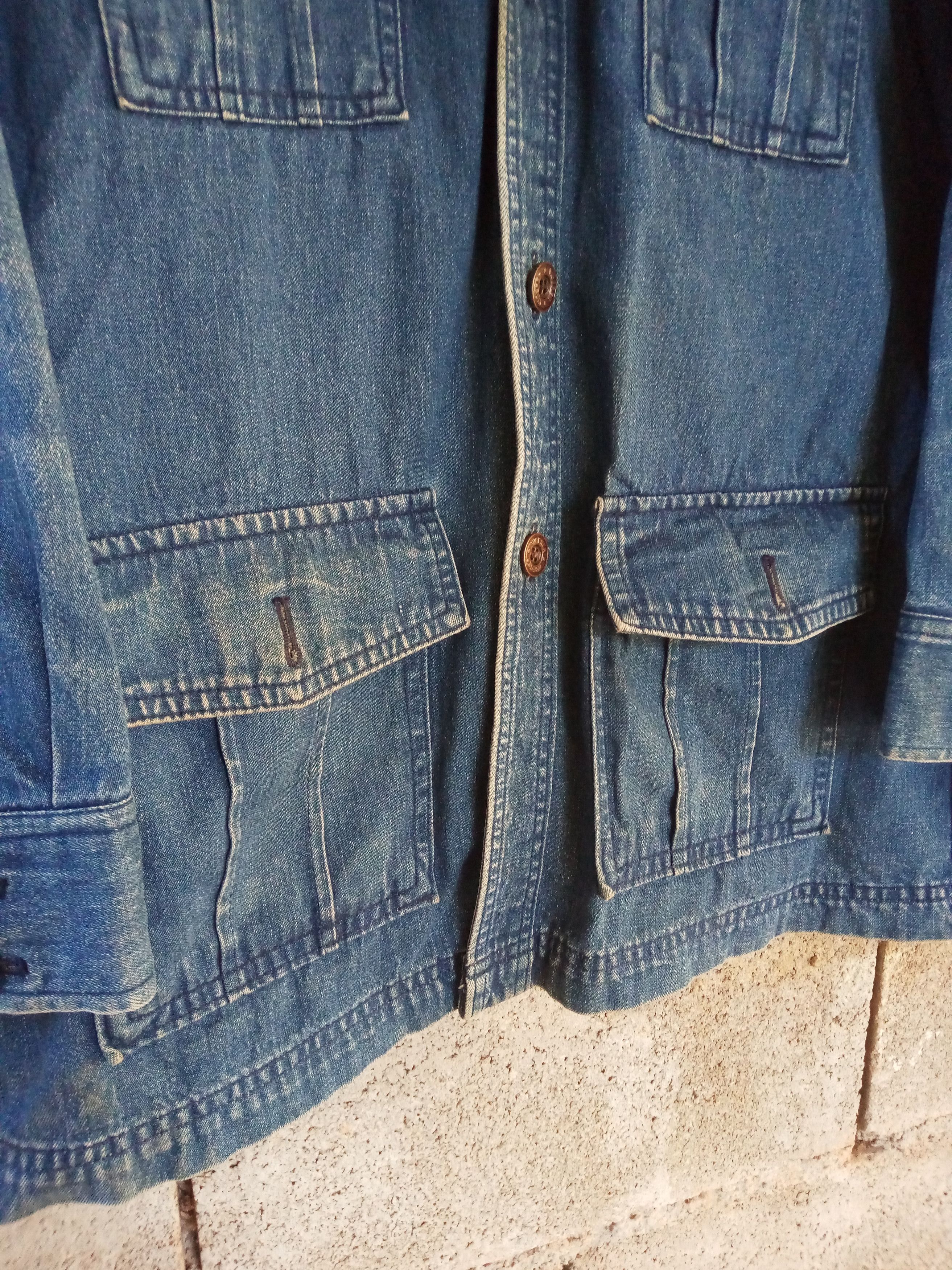 Engineered Garments Vintage Vicerer Engineer Workwear denim Jacket Selvedge 80s Size US M / EU 48-50 / 2 - 5 Thumbnail