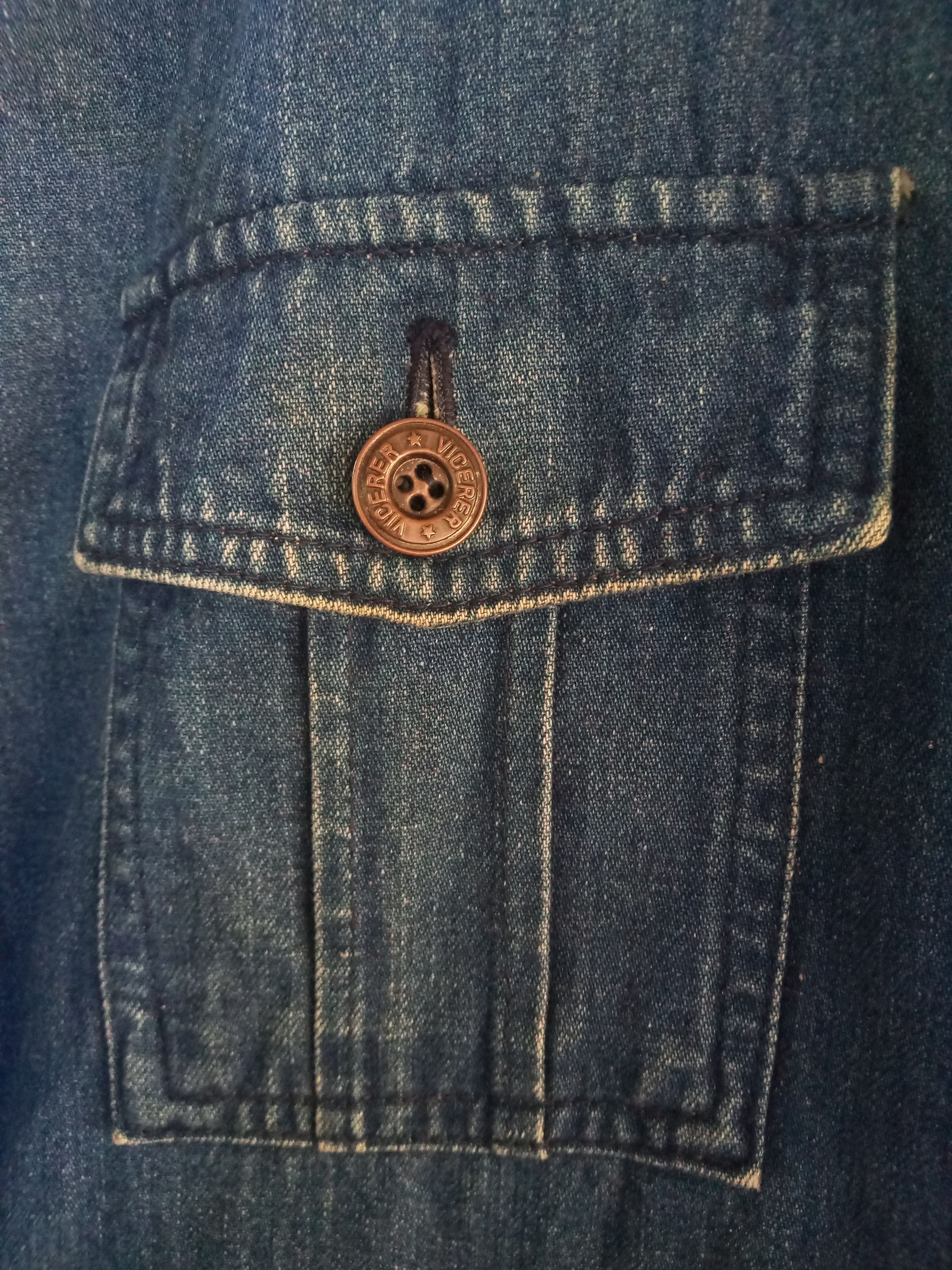 Engineered Garments Vintage Vicerer Engineer Workwear denim Jacket Selvedge 80s Size US M / EU 48-50 / 2 - 2 Thumbnail
