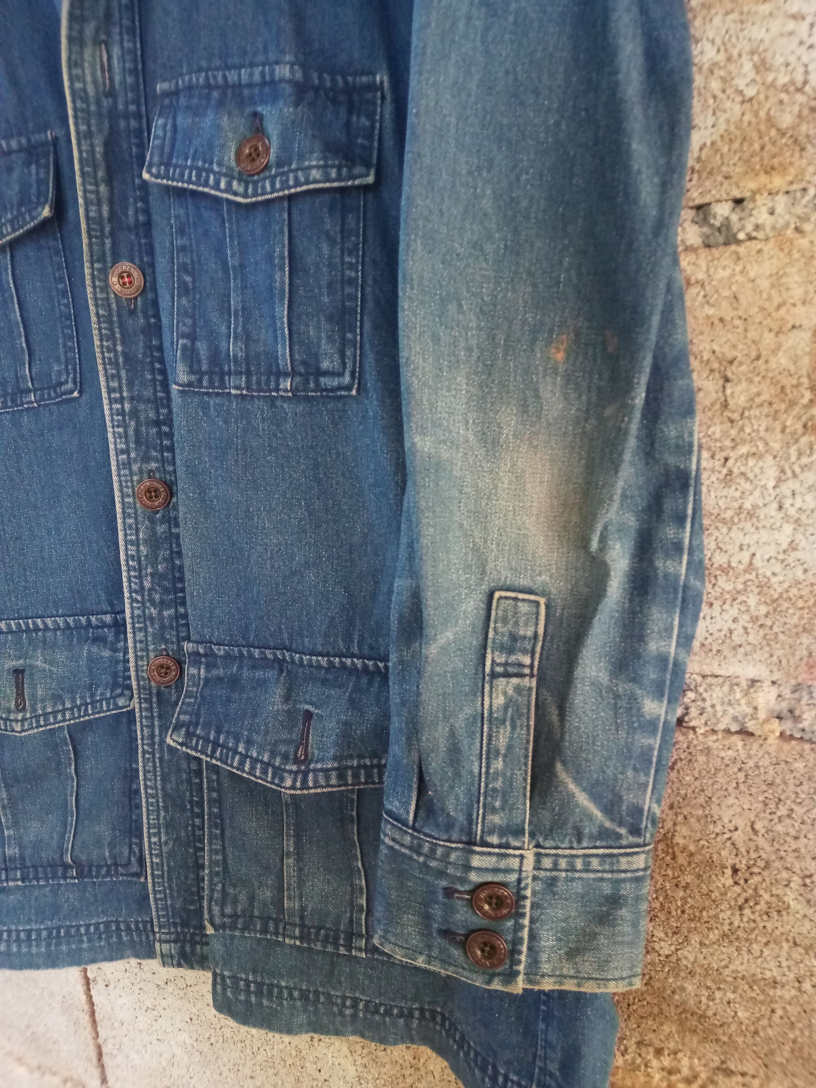 Engineered Garments Vintage Vicerer Engineer Workwear denim Jacket Selvedge 80s Size US M / EU 48-50 / 2 - 6 Thumbnail