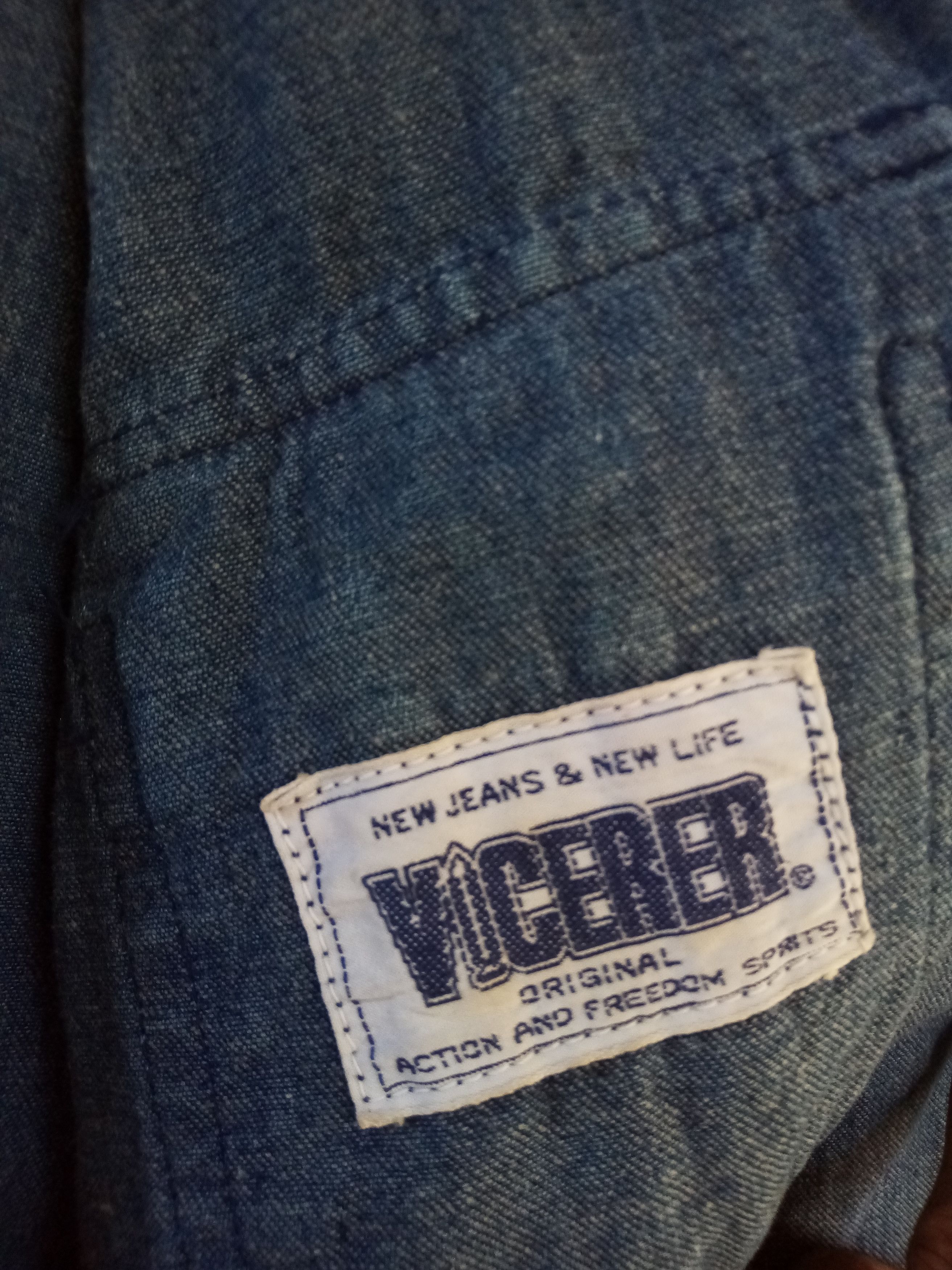 Engineered Garments Vintage Vicerer Engineer Workwear denim Jacket Selvedge 80s Size US M / EU 48-50 / 2 - 7 Thumbnail