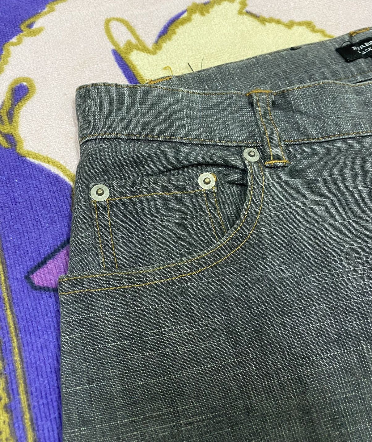 Burberry × Designer BURBERRY Stretchable Pant x Rare x Designer Size US 32 / EU 48 - 8 Thumbnail