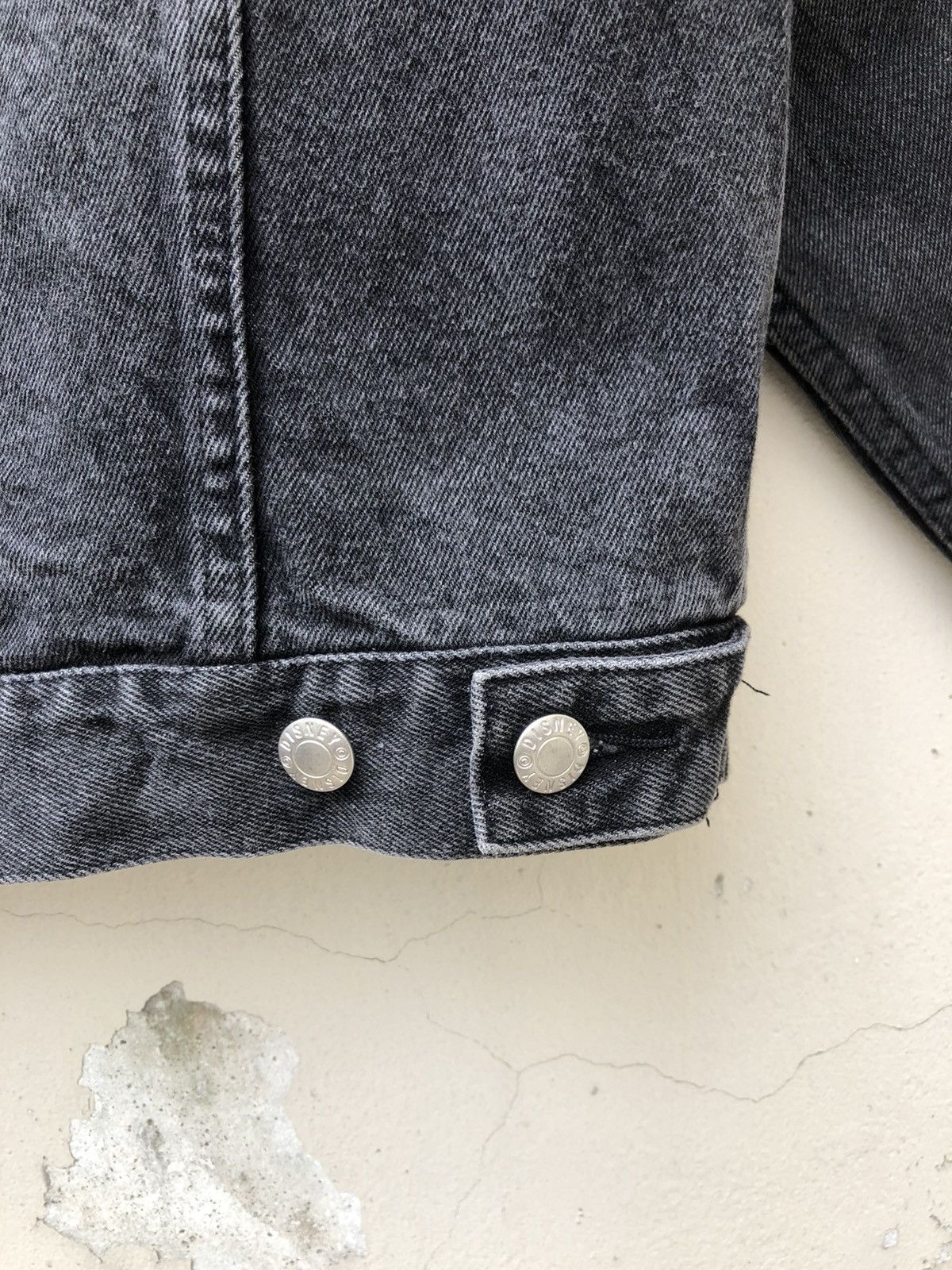 Disney 90s The Nightmare Before Christmas Faded Black Denim Jacket Size US M / EU 48-50 / 2 - 7 Thumbnail