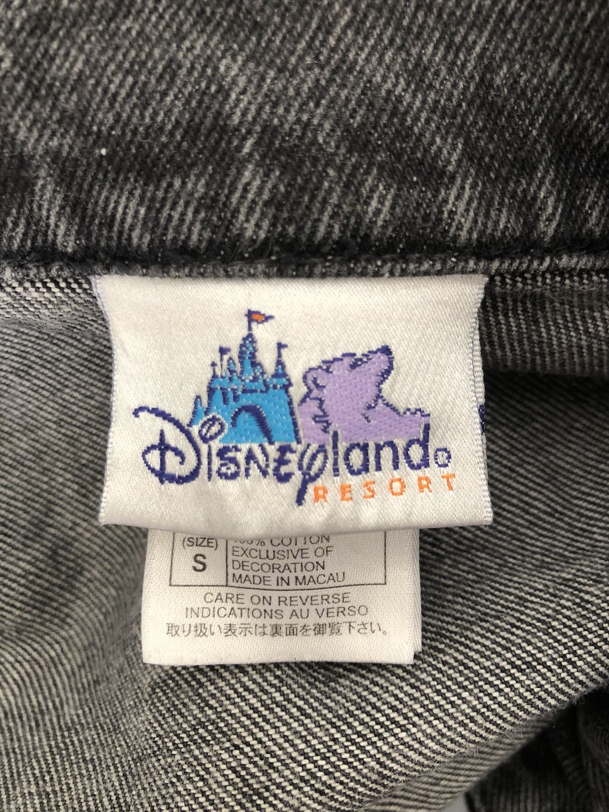 Disney 90s The Nightmare Before Christmas Faded Black Denim Jacket Size US M / EU 48-50 / 2 - 13 Thumbnail