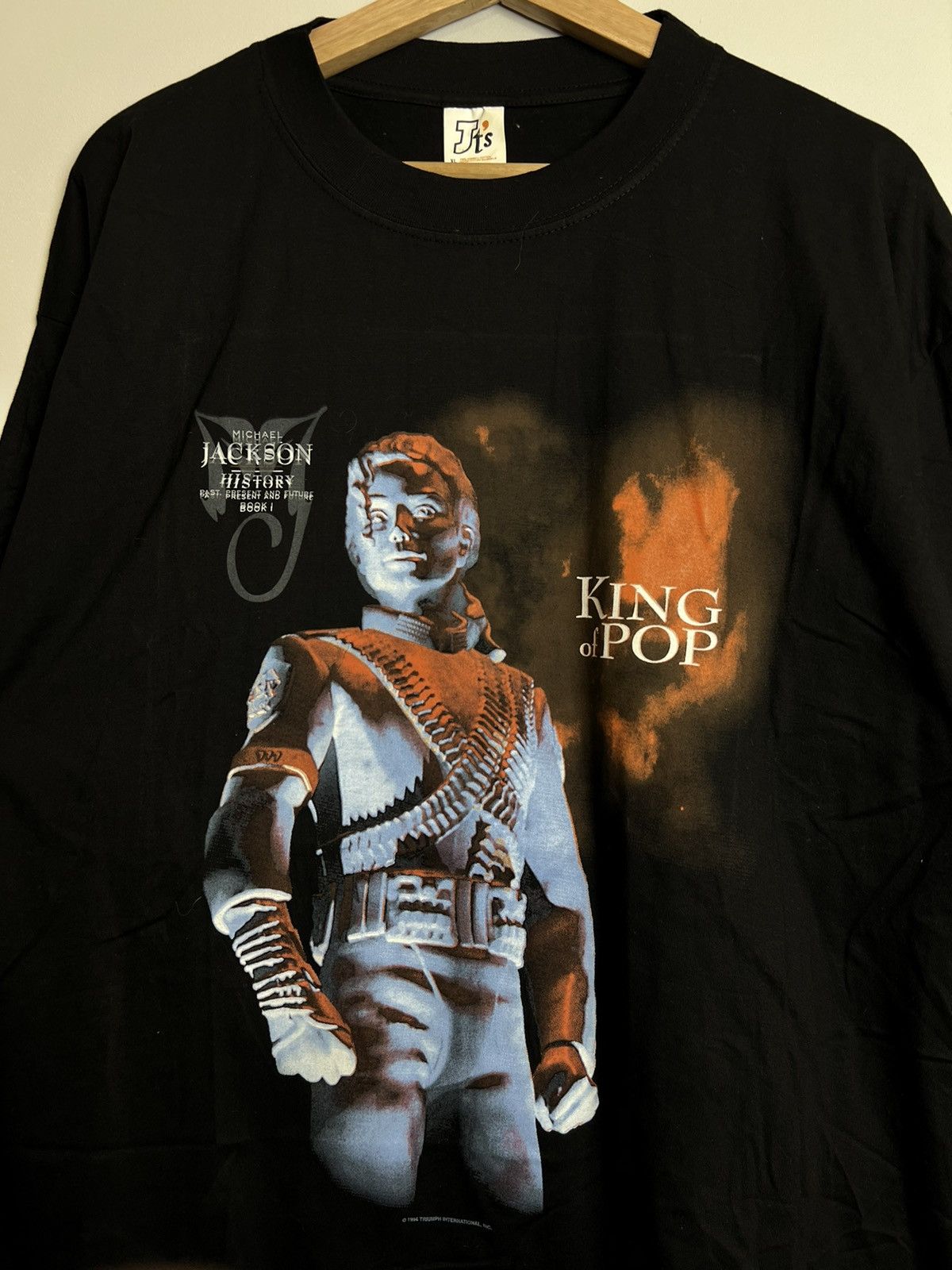 Band Tees Vintage tee Michael Jackson (1994) King of Pop 🔥🔥 Size US XL / EU 56 / 4 - 4 Thumbnail