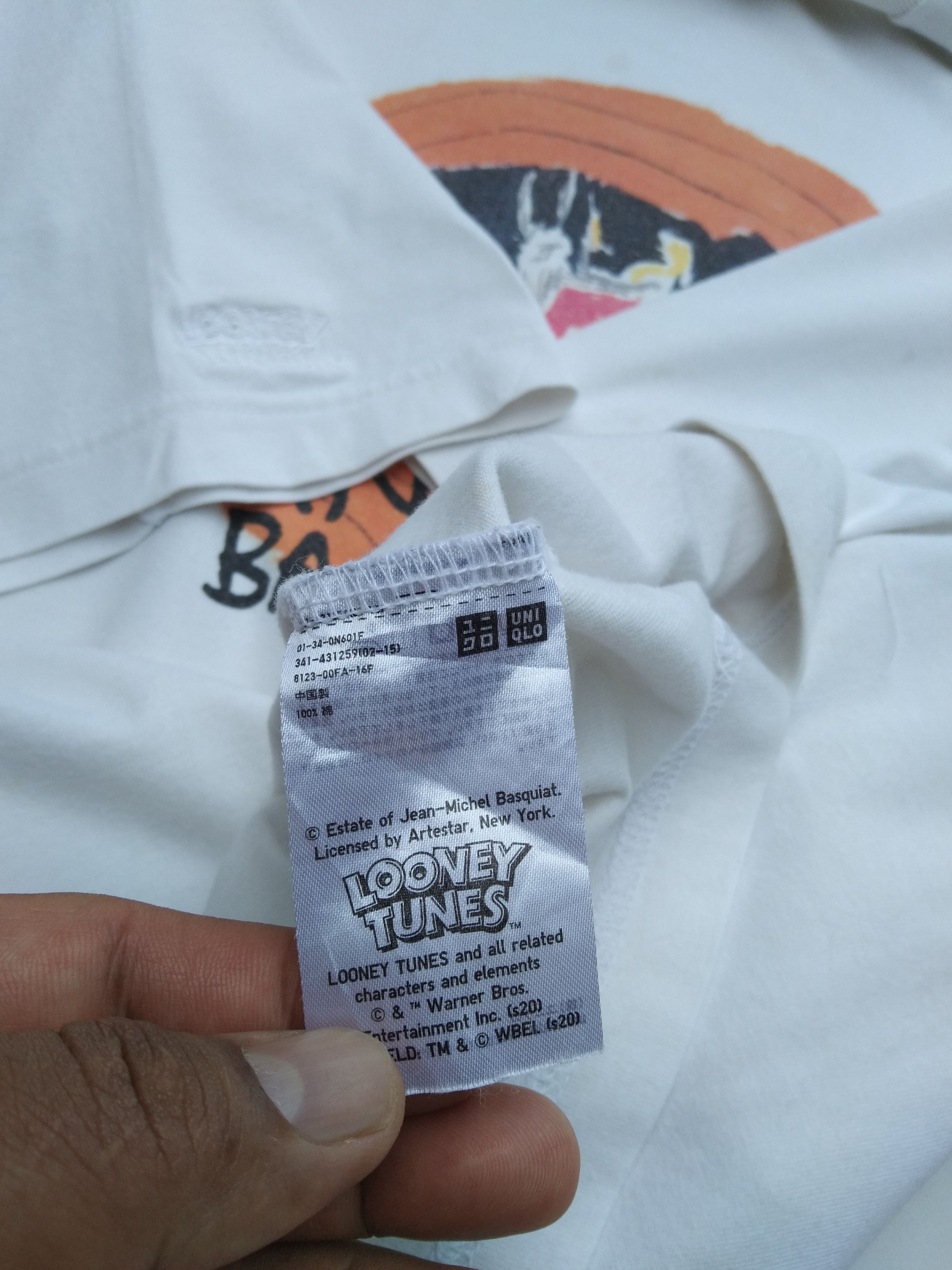 Jean-Michel Basquiat × Uniqlo JEAN MICHAEL BASQUIAT X UNIQLO T-SHIRT Size US XL / EU 56 / 4 - 8 Thumbnail
