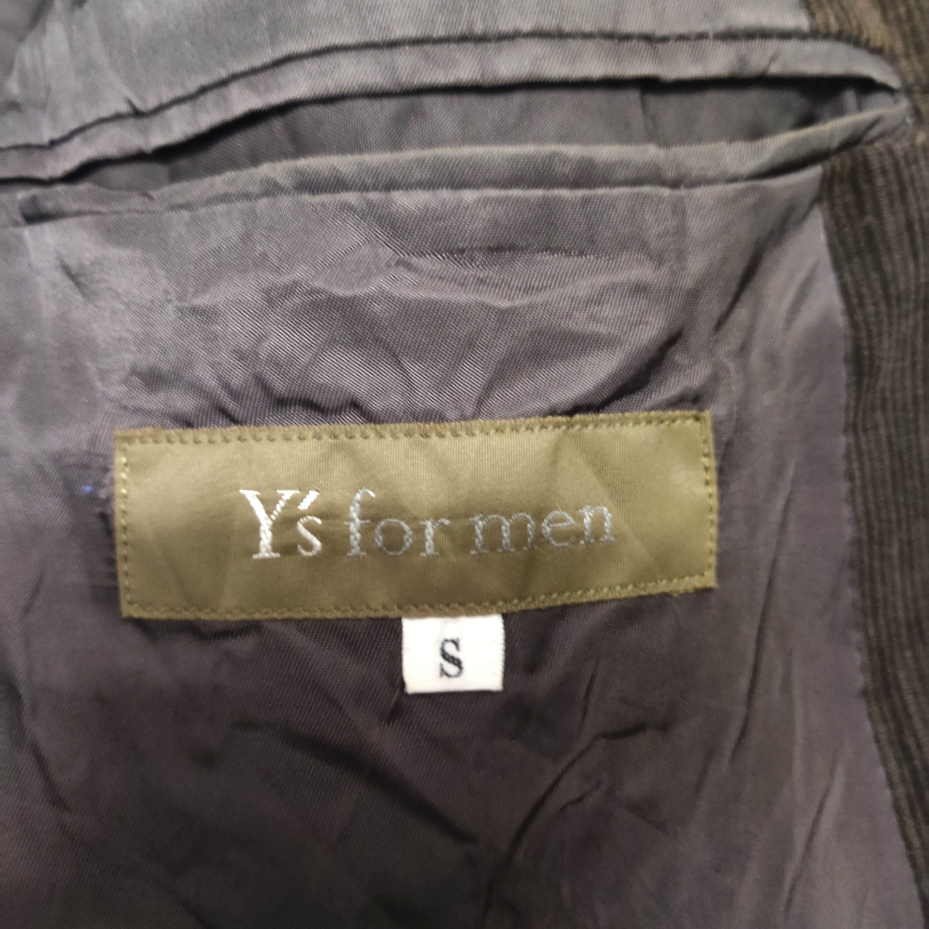 Yohji Yamamoto Ys For Men by Yohji Yamamoto Corduroy Blazer Jacket Size US S / EU 44-46 / 1 - 8 Thumbnail