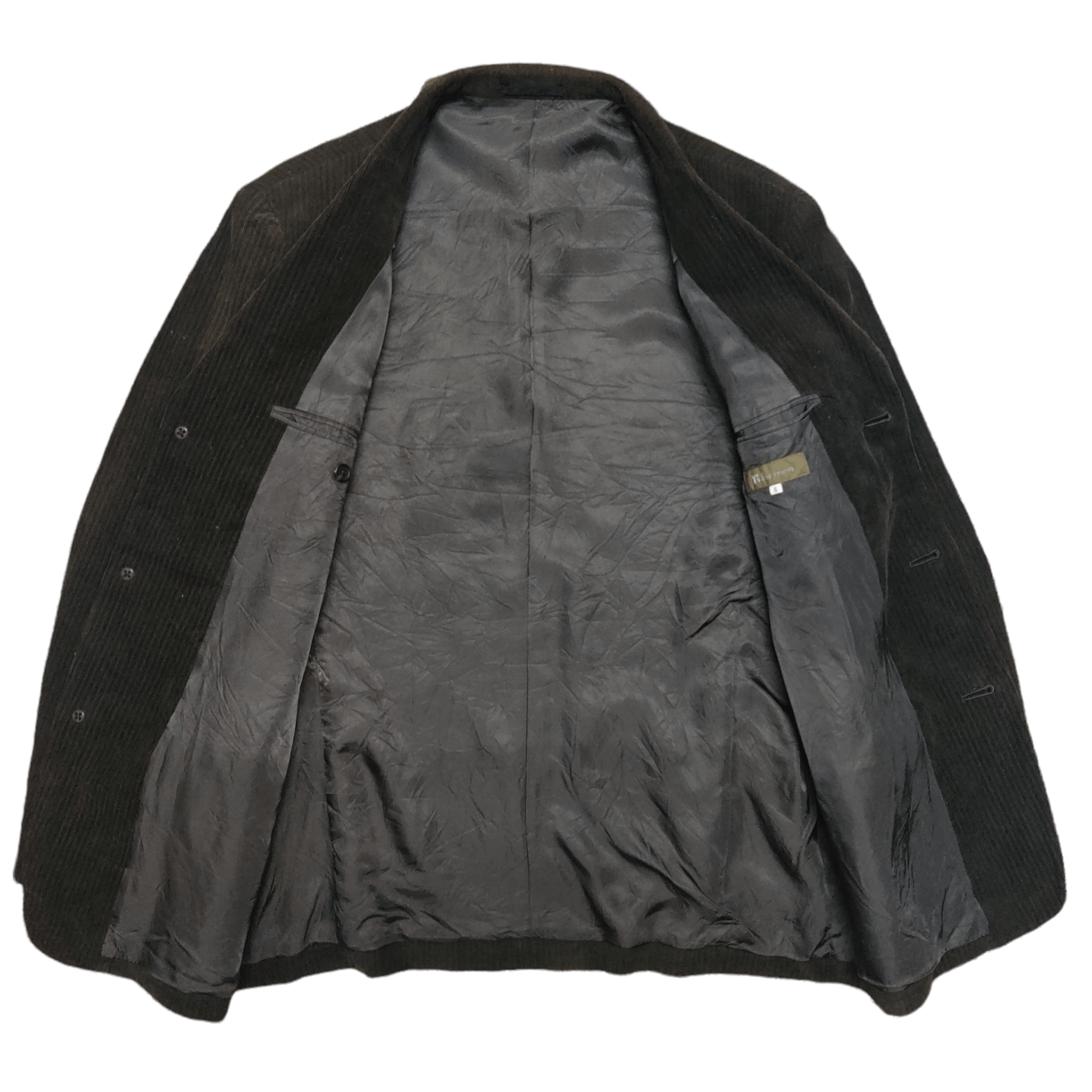 Yohji Yamamoto Ys For Men by Yohji Yamamoto Corduroy Blazer Jacket Size US S / EU 44-46 / 1 - 5 Thumbnail