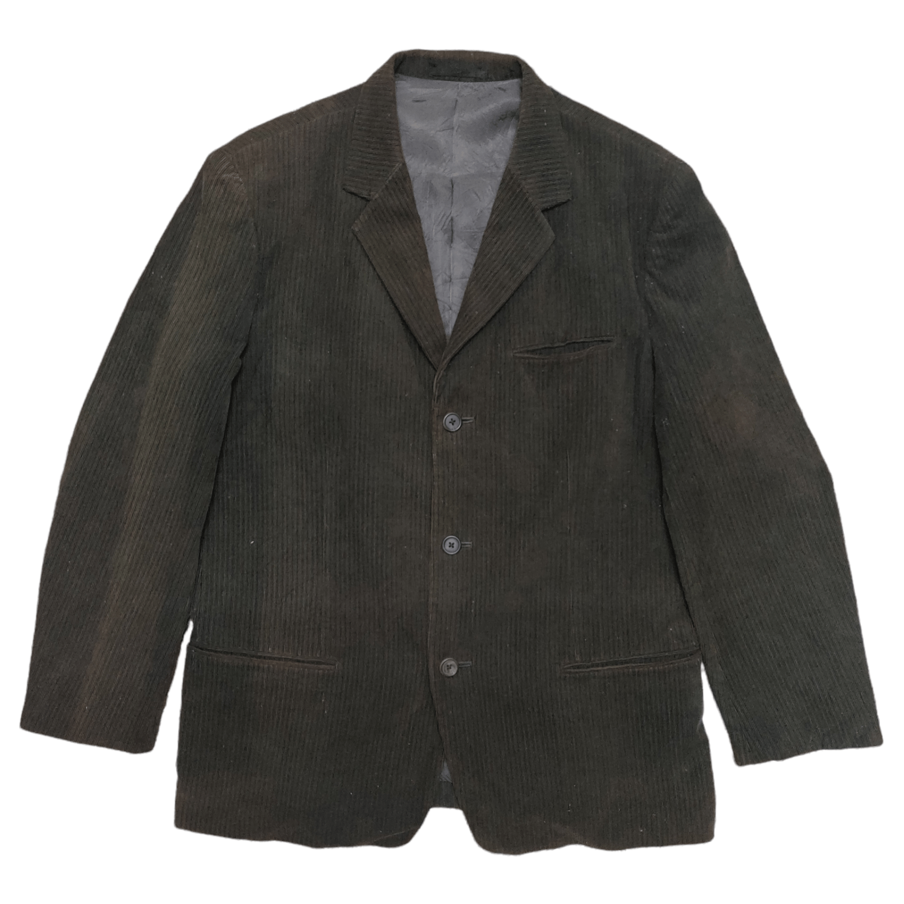 Yohji Yamamoto Ys For Men by Yohji Yamamoto Corduroy Blazer Jacket Size US S / EU 44-46 / 1 - 1 Thumbnail