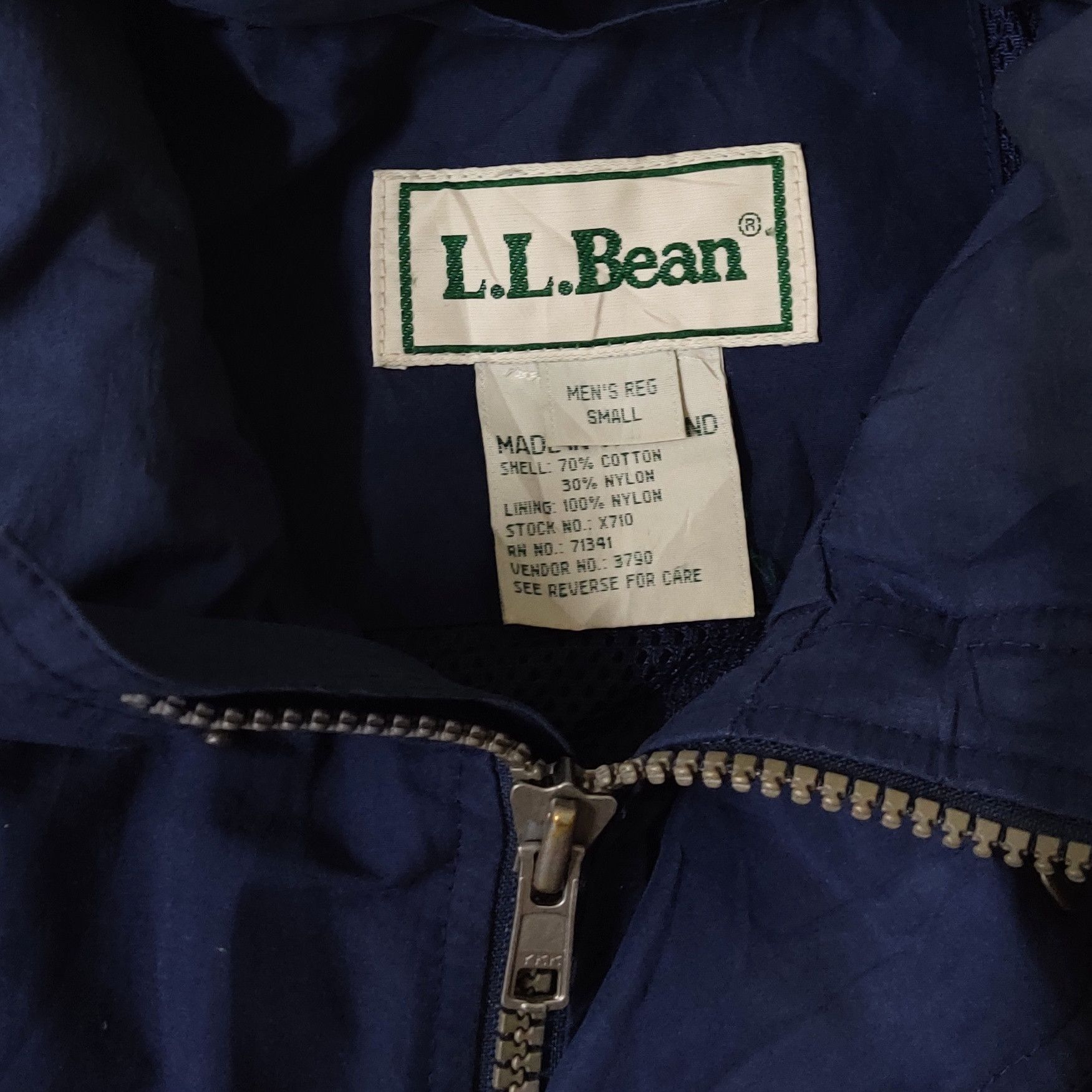 L.L. Bean Vintage 90's L.L. Bean Light Jacket Size US S / EU 44-46 / 1 - 5 Thumbnail