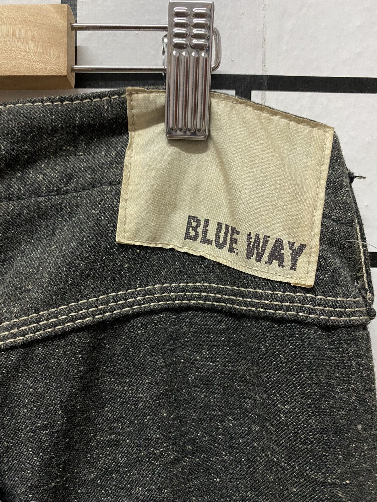Japan Blue × Japanese Brand Blue Way Japan Made Cargo Baker Casual Workwear Pants Size US 33 - 13 Thumbnail