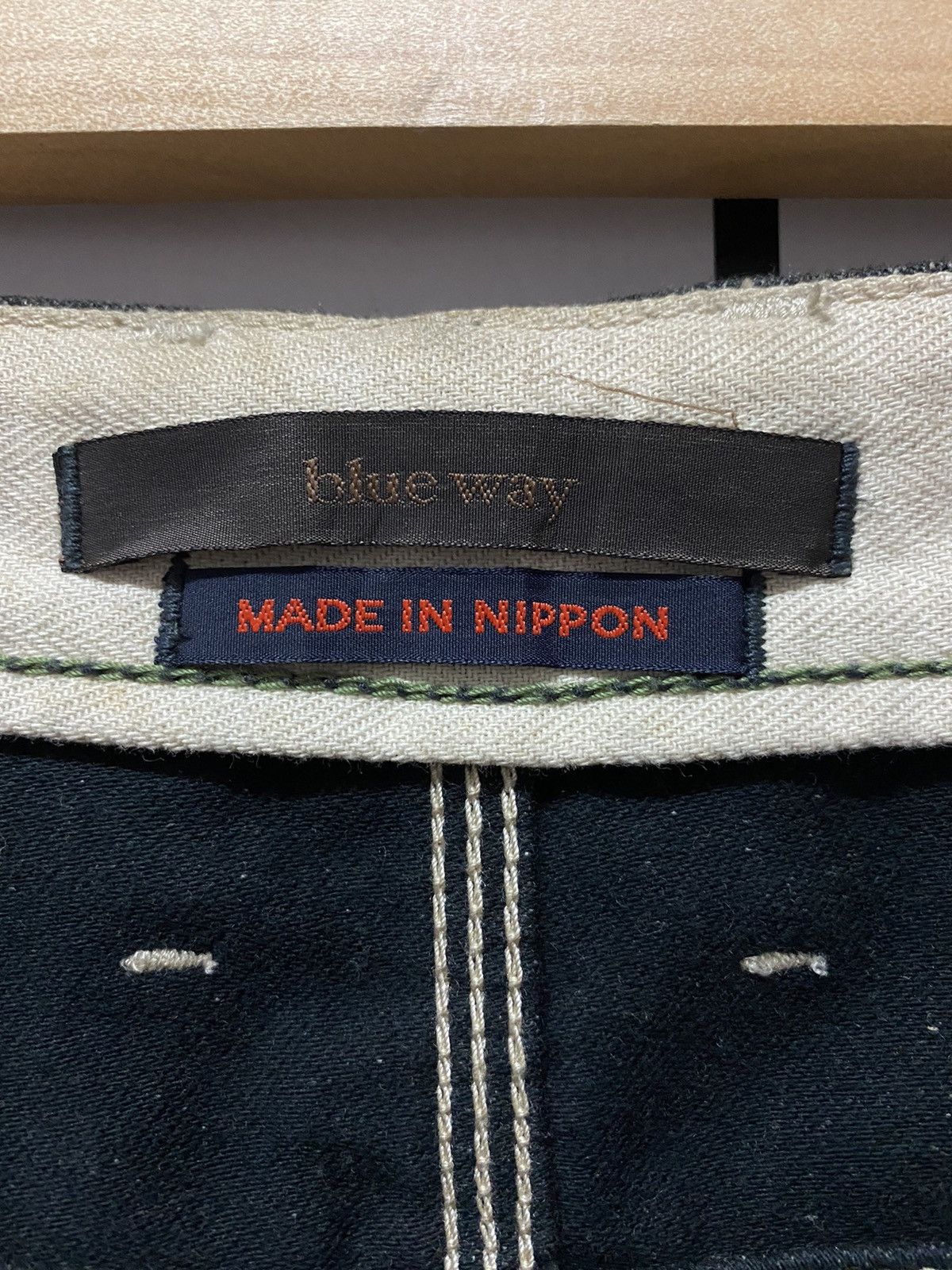 Japan Blue × Japanese Brand Blue Way Japan Made Cargo Baker Casual Workwear Pants Size US 33 - 16 Thumbnail