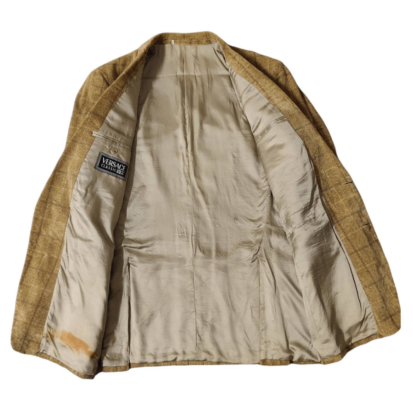Versace Vintage Versace Classic V2 Corduroy Jacket Blazer Size US M / EU 48-50 / 2 - 5 Thumbnail