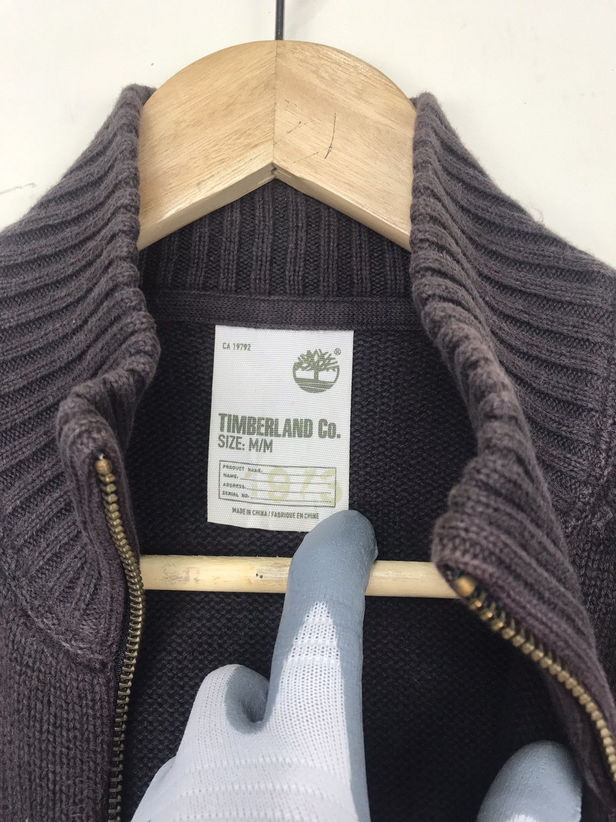 Timberland vintage Timberland crewneck zipper long sleeve medium Size US M / EU 48-50 / 2 - 6 Thumbnail