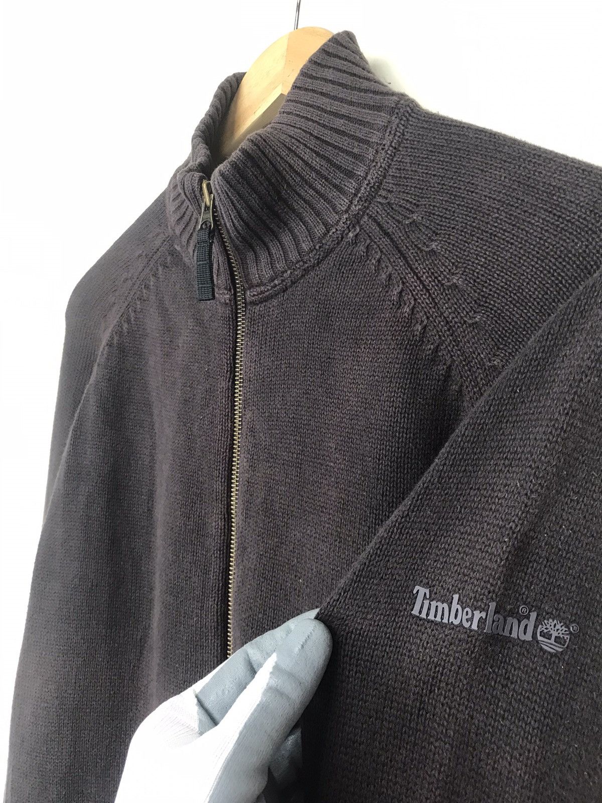 Timberland vintage Timberland crewneck zipper long sleeve medium Size US M / EU 48-50 / 2 - 4 Thumbnail