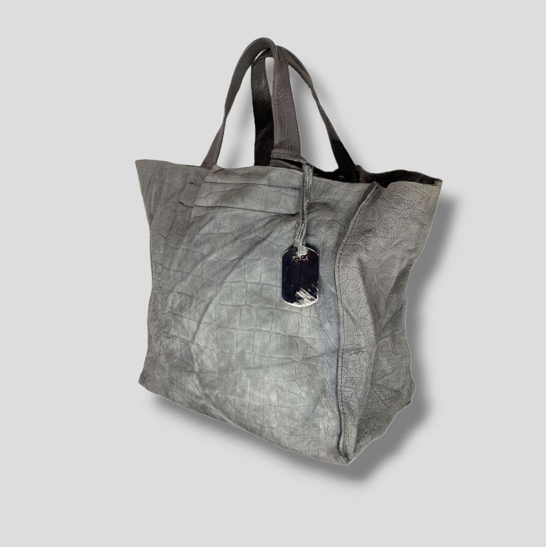 Furla Crocodile Leather Bag | Grailed