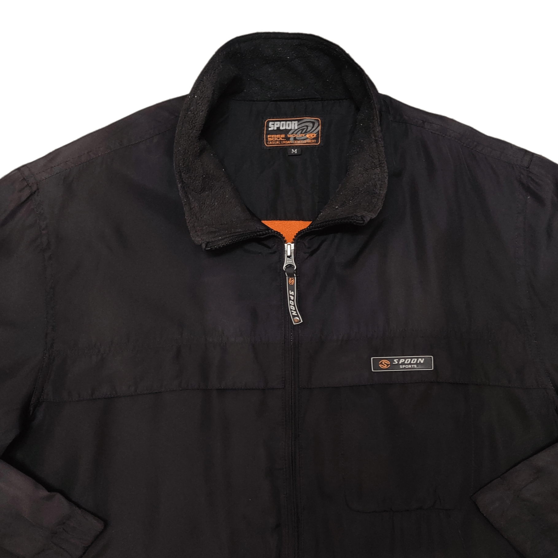 Honda Vintage Spoon Sport Light Jacket Fleece Lining Size US M / EU 48-50 / 2 - 2 Thumbnail