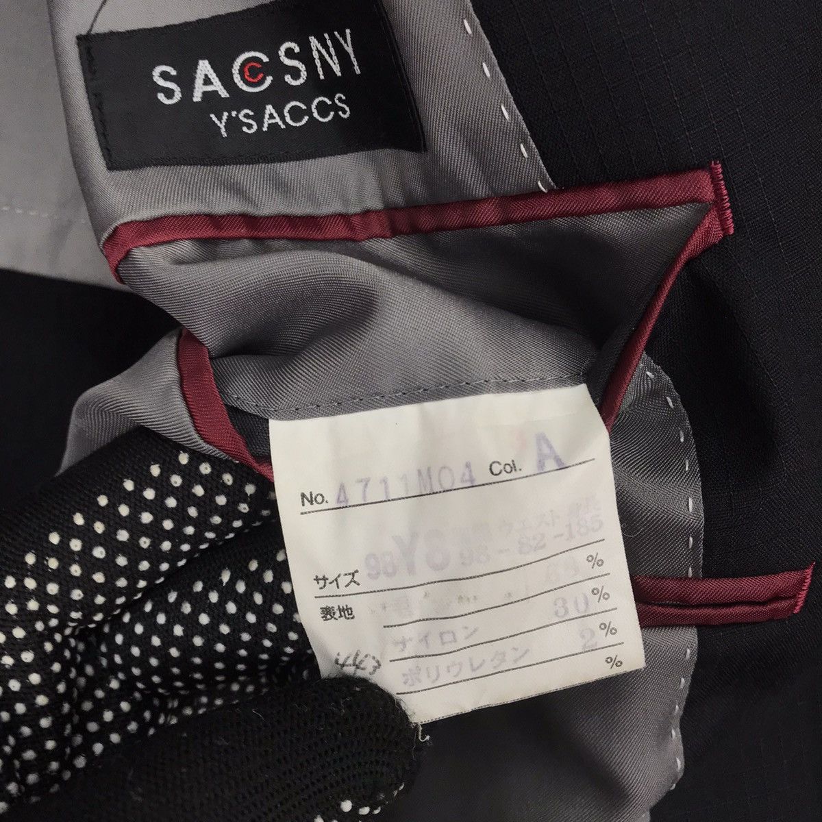 Y's × Yohji Yamamoto Ys yohji yamamoto tailoring jacket Size US L / EU 52-54 / 3 - 8 Thumbnail