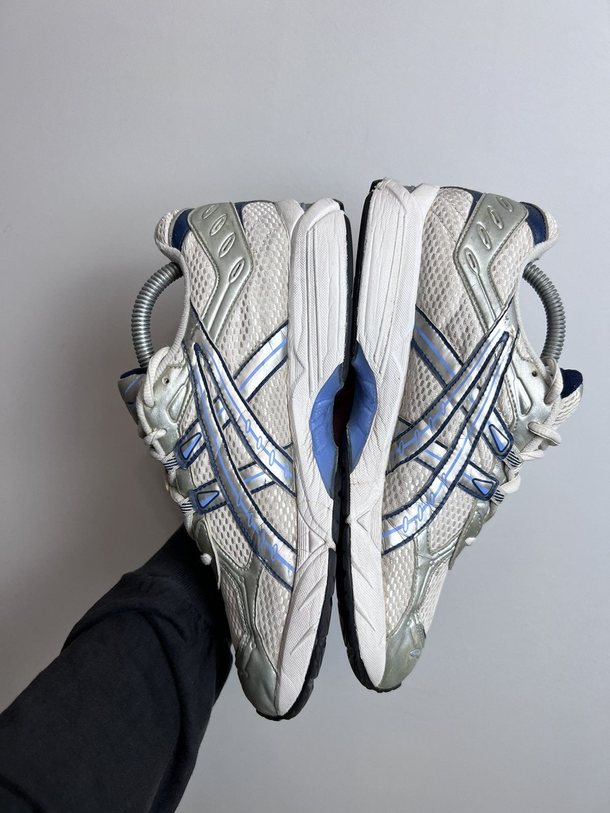 Asics Asics Gel Raptor Sneakers Rare Silver Grey Wmns Outdoor Size US 7.5 / EU 40-41 - 5 Thumbnail
